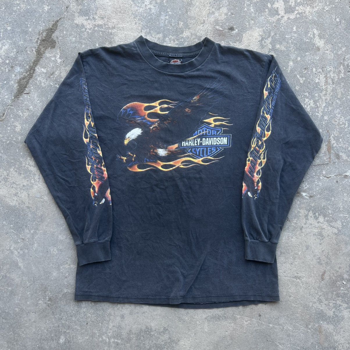 SOLD OUT Flames Sleeve Harley Davidson 1998