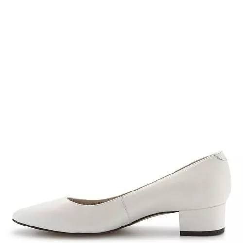 Other Walking Cradles Heidi White Leather pump Size 9.5 Wide Size US 9.5 / IT 39.5 - 5 Thumbnail