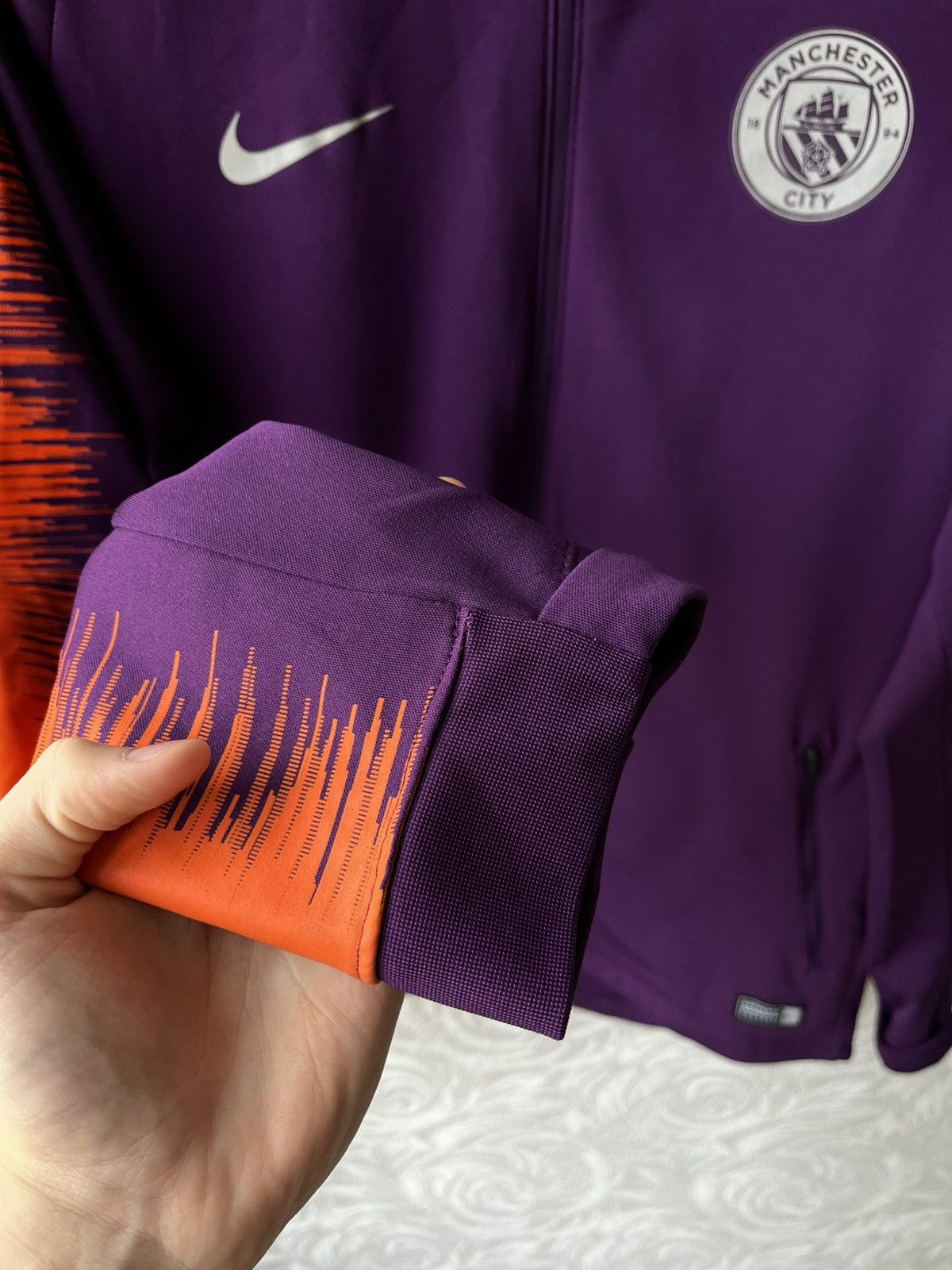 Nike Nike 2018/19 Manchester City FC Training Football Jacket L Size US L / EU 52-54 / 3 - 6 Thumbnail
