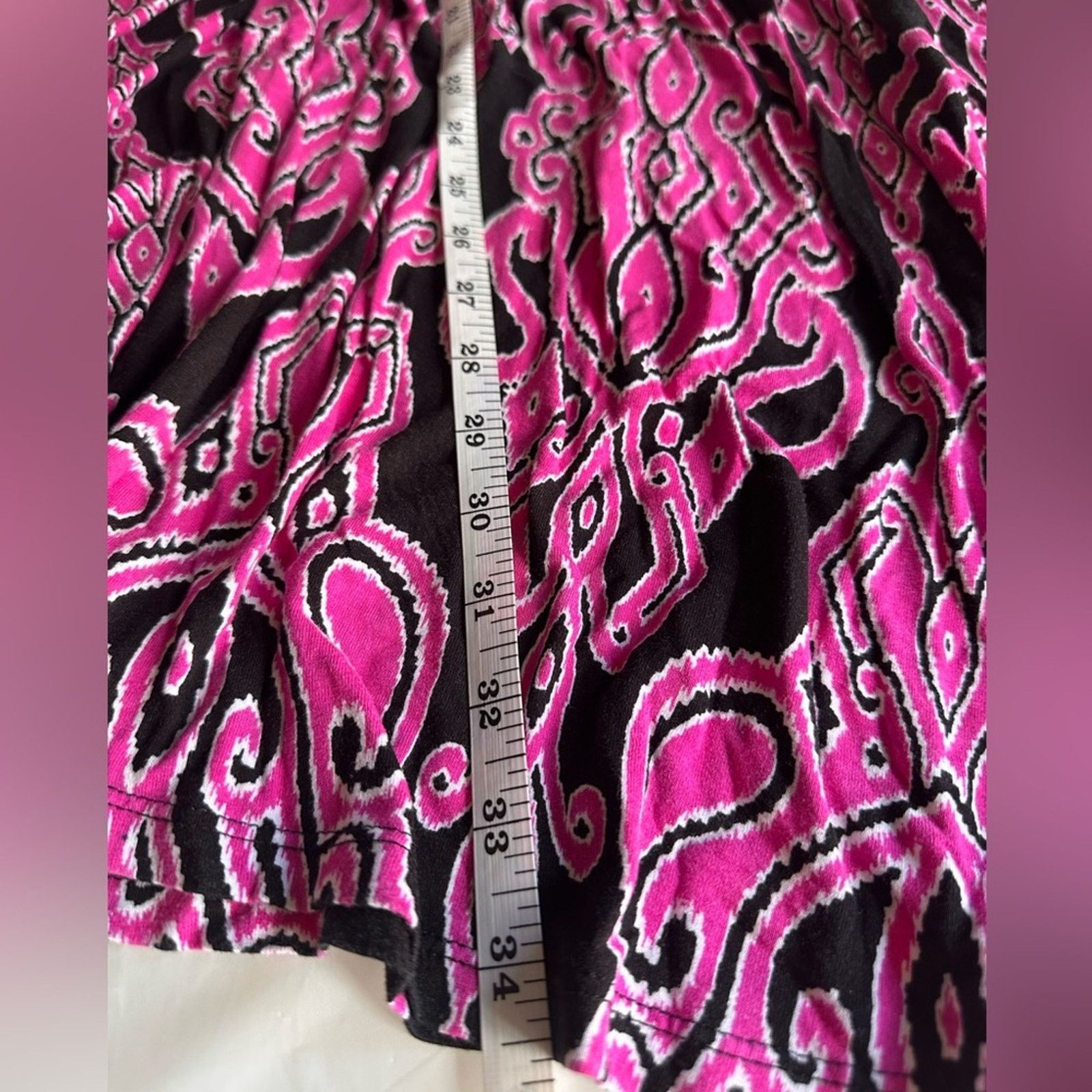 & Other Stories INC Pink Paisley Tank Dress/Skirt 14 Size XL / US 12-14 / IT 48-50 - 4 Thumbnail