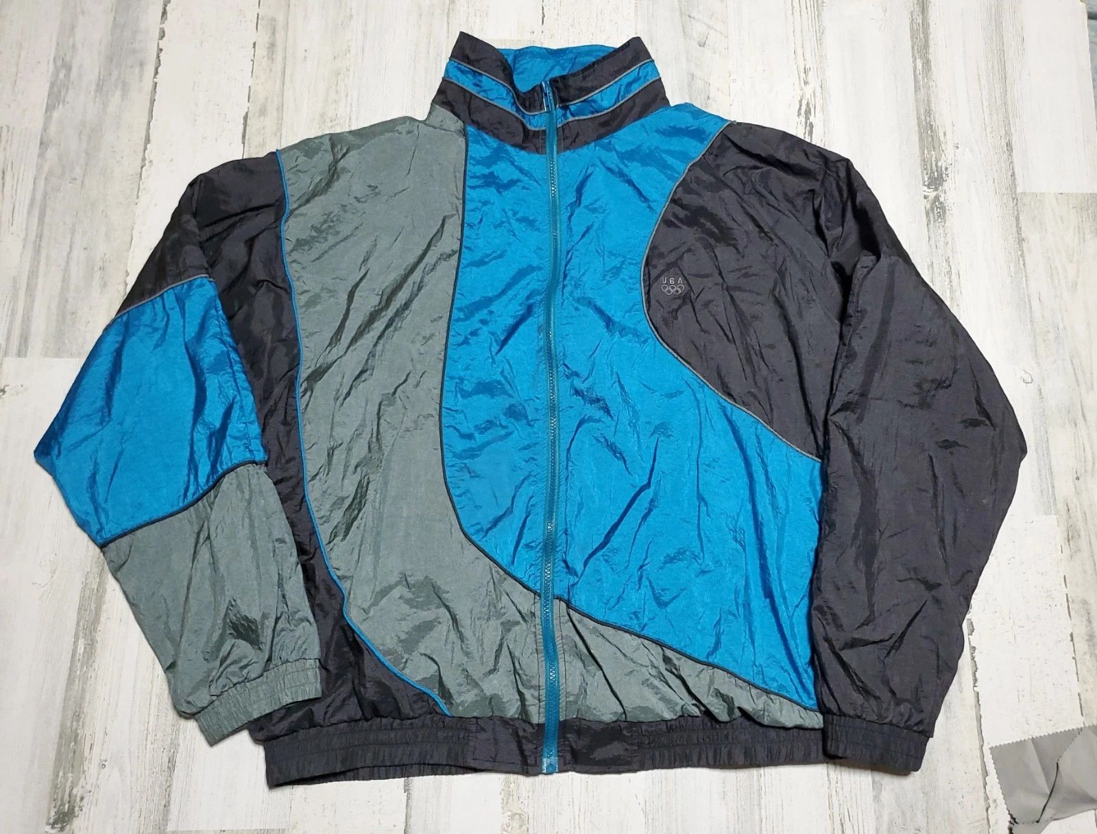 JCPenney Bomber Jacket Size US XL / EU 56 / 4 - 1 Thumbnail