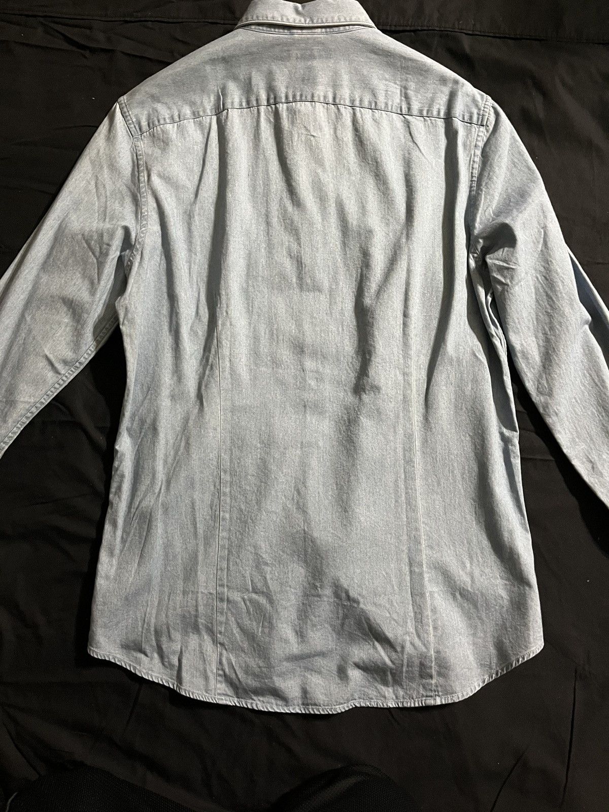 Michael Kors Micheal kors button front dress shirt indigo Size US M / EU 48-50 / 2 - 3 Thumbnail