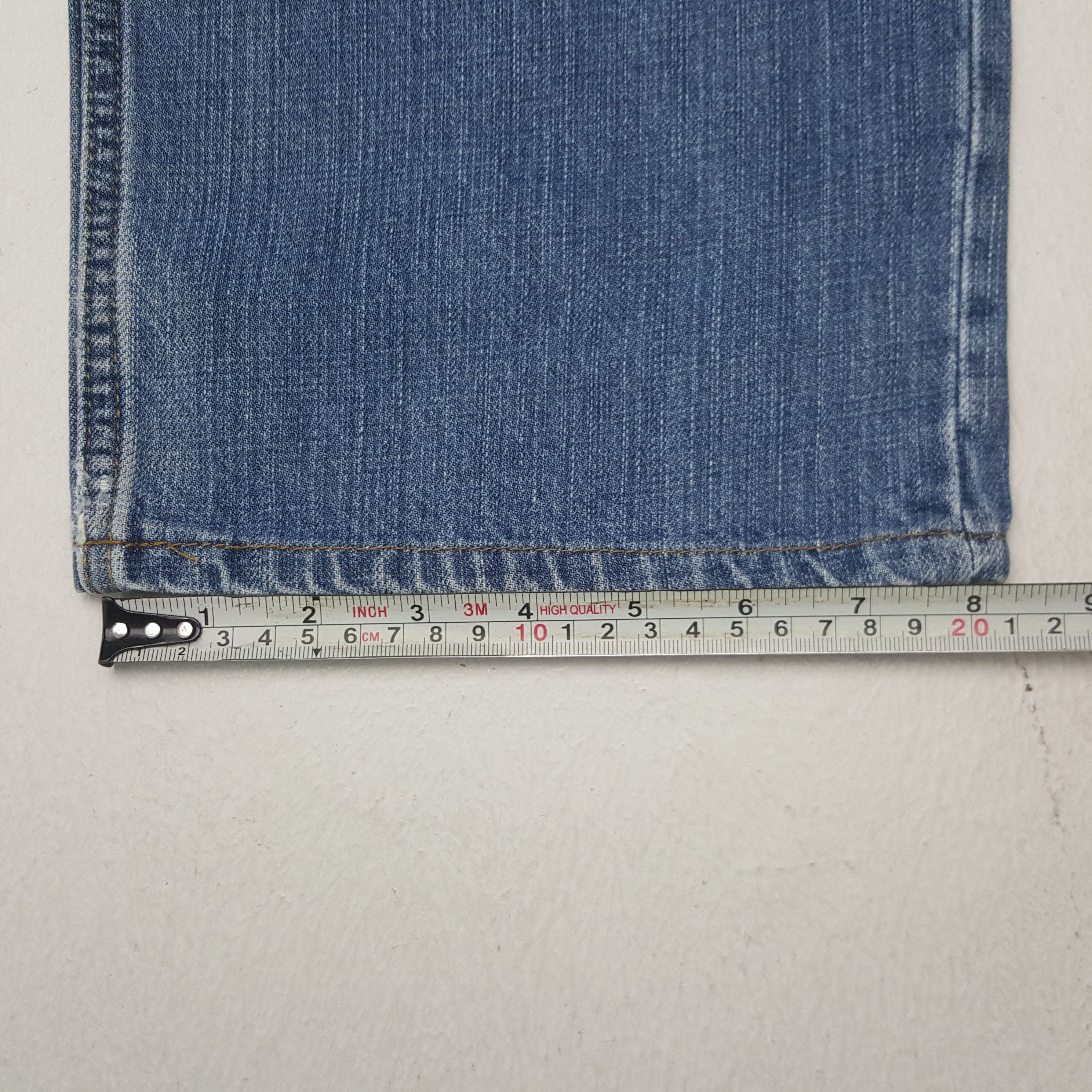 Japanese Brand × Vintage Vintage Karakuri Tamashii Japan Embroidery Flower Denim Jean Size US 33 - 13 Thumbnail