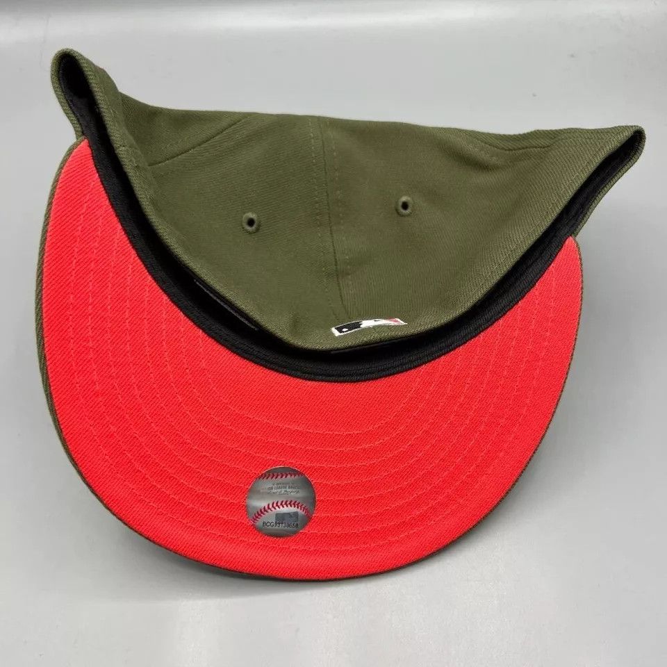 New Era Cincinnati Reds Hat Men 7 5/8 59Fifty New Era Fitted Cap Size ONE SIZE - 4 Thumbnail
