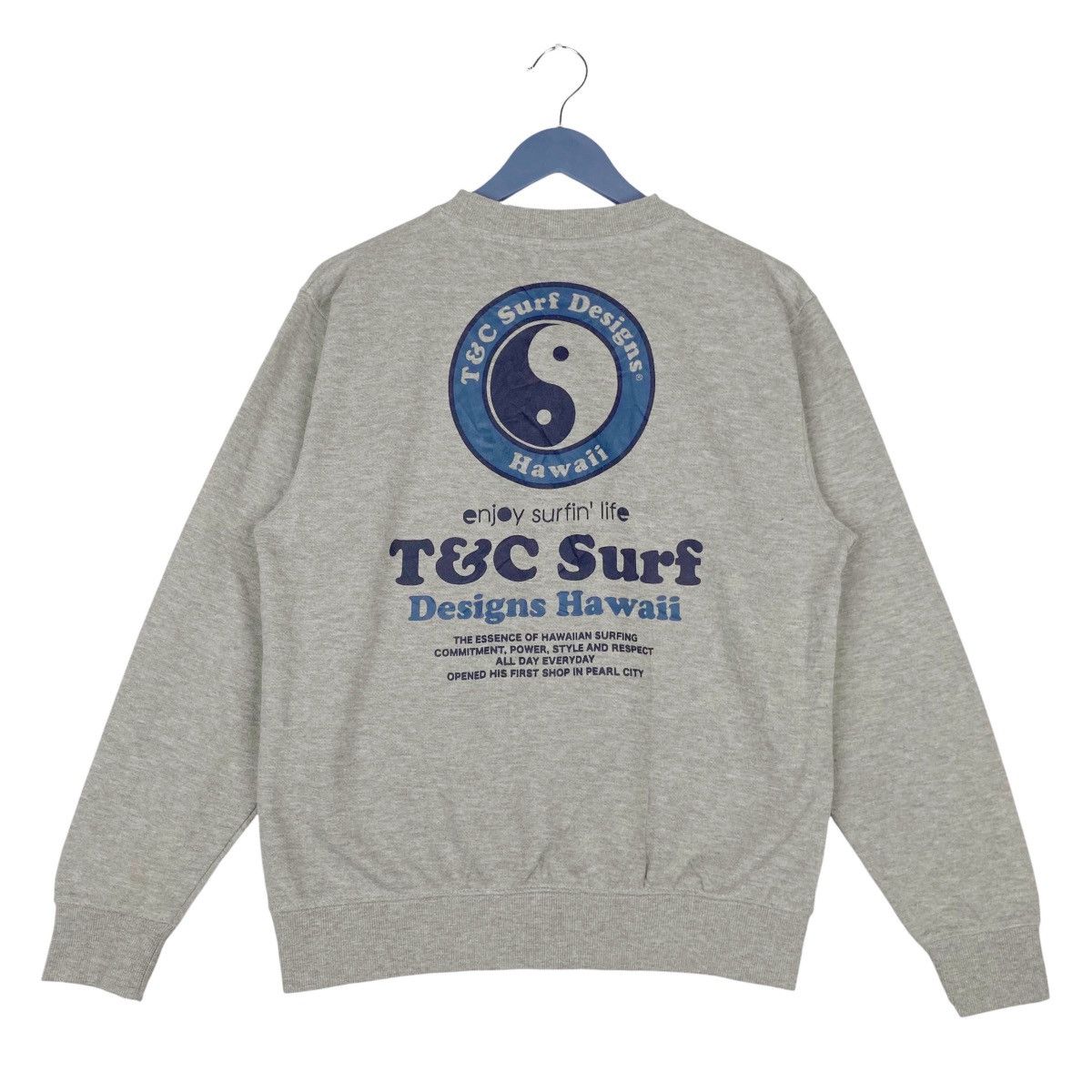 Vintage Vintage Town & Country Surf Design Printed Crewneck Size US M / EU 48-50 / 2 - 1 Thumbnail