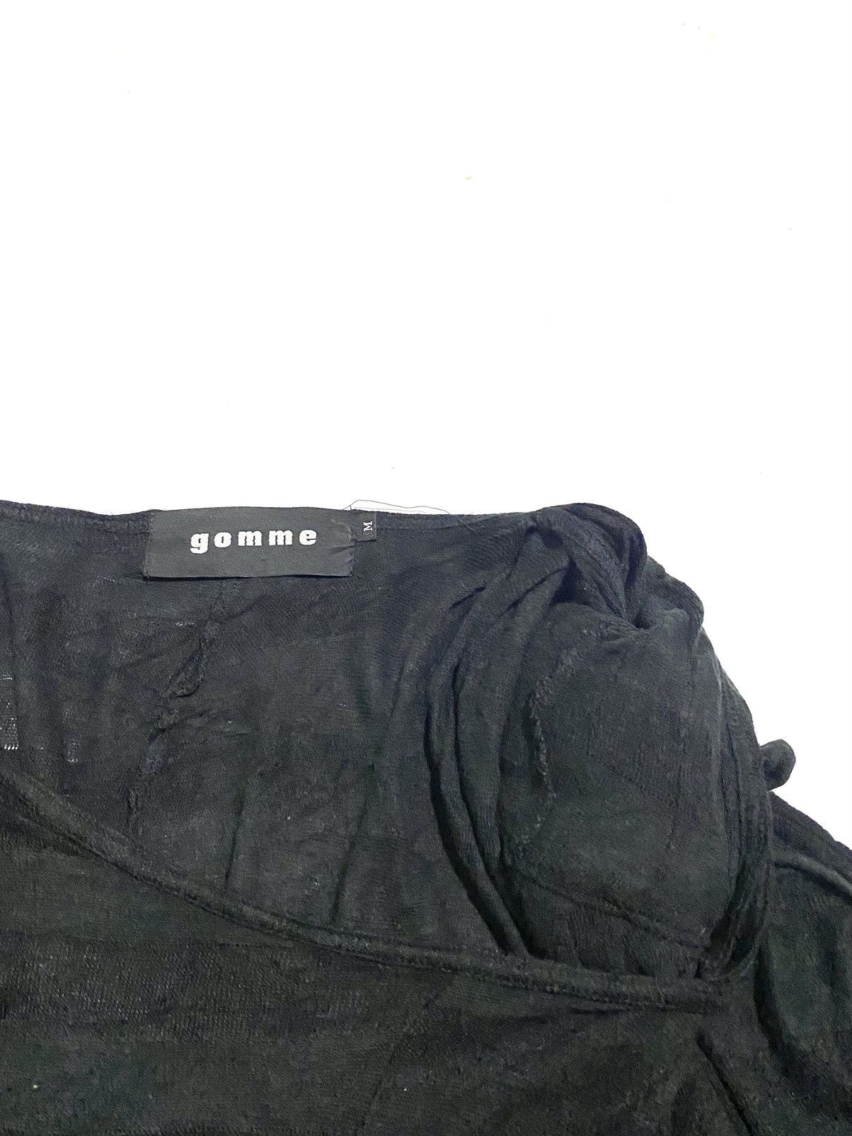 Yohji Yamamoto GOMME MAKI HIROSHIGE BY YOHJI YAMAMOTO ASYMMETRICAL SHIRT Size US M / EU 48-50 / 2 - 12 Thumbnail