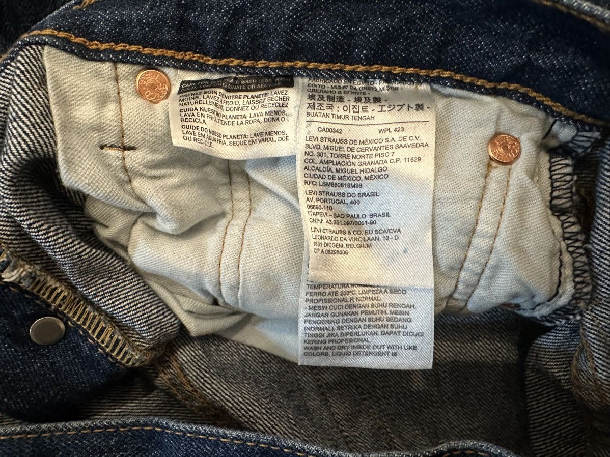 Levi's Levis 501 Jeans Mens 32x31 Straight Leg Button Fly Denim Size US 32 / EU 48 - 7 Thumbnail