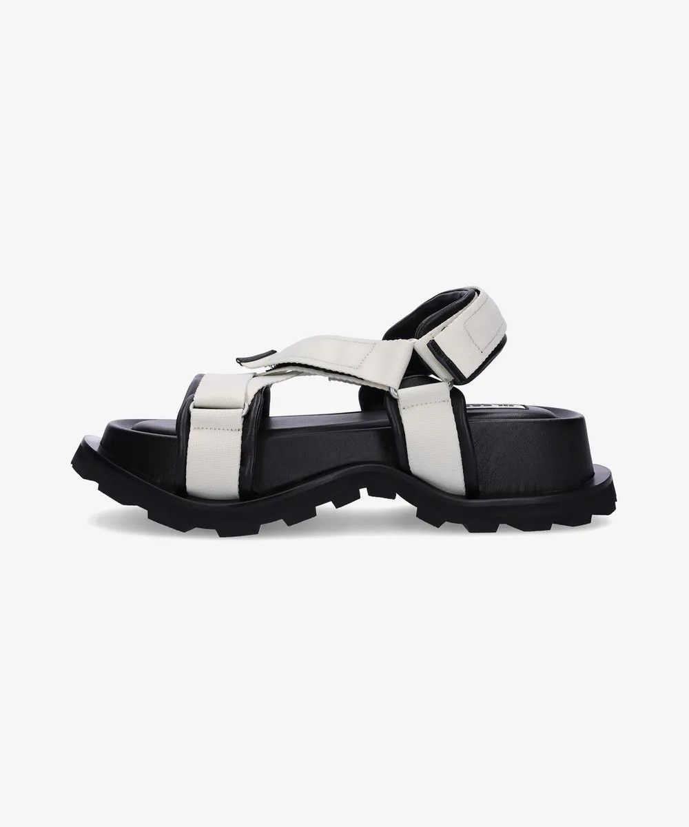 Jil Sander o1y1025 Sandals in Ivory Size US 7 / IT 37 - 1 Thumbnail