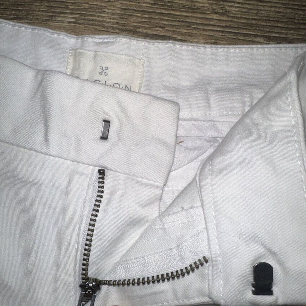 Nordstrom CASLON Women's 9" Stretch Cotton Twill Shorts - Size 0.T Size 25" / US 0 / IT 36 - 6 Thumbnail