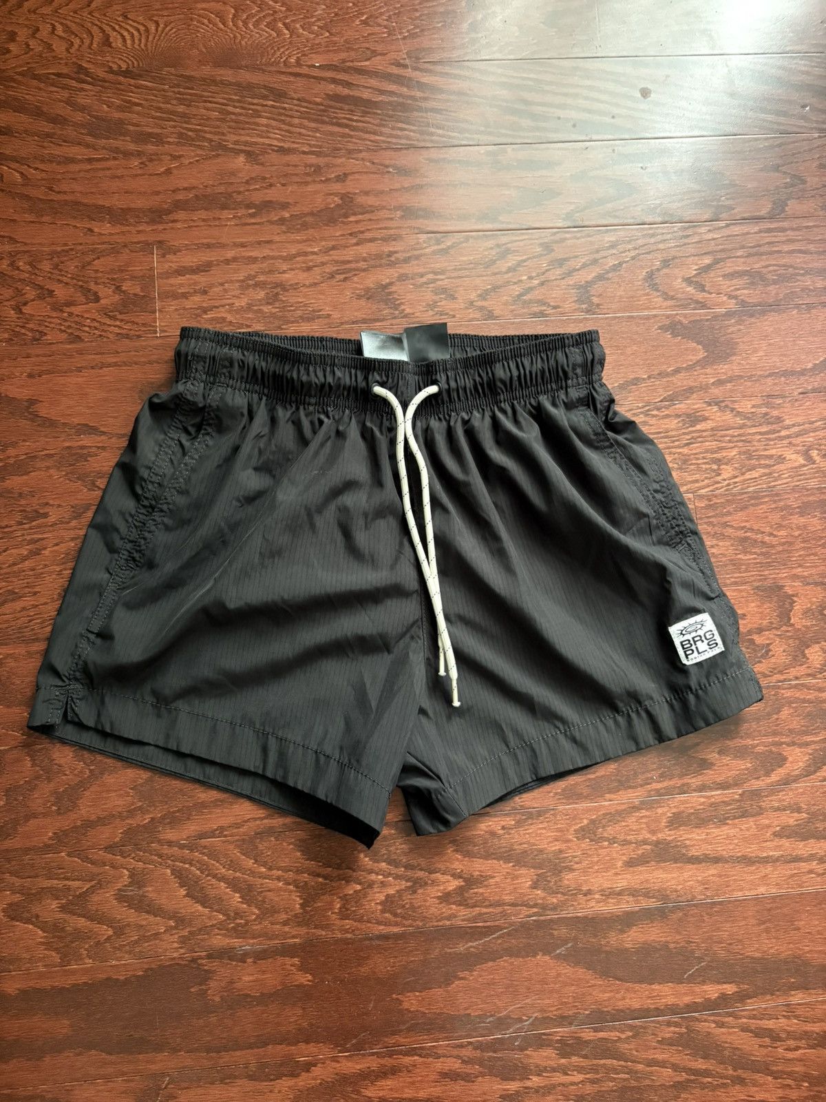 H&M BRG Black Swim Shorts Size US 28 / EU 44 - 1 Thumbnail