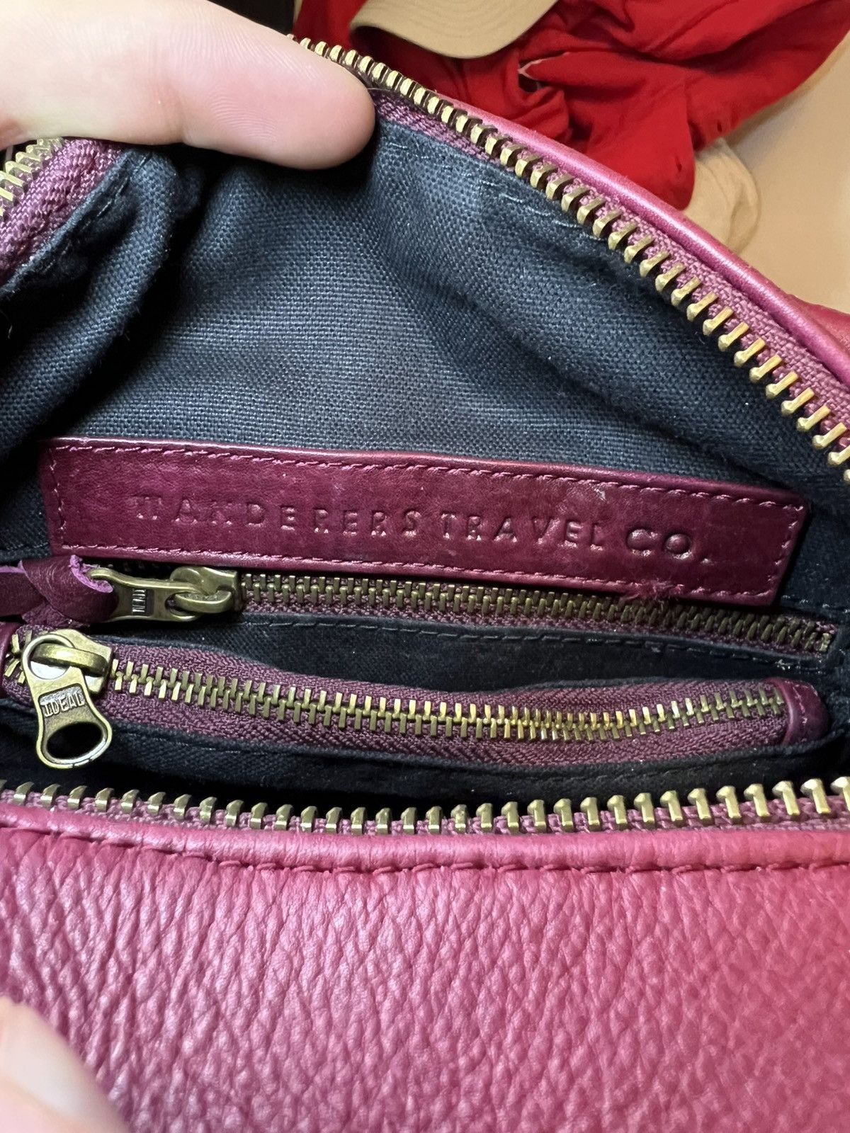 Vintage Vintage Wanderers Travel Co. Mini Turin leather handbag Size ONE SIZE - 12 Thumbnail