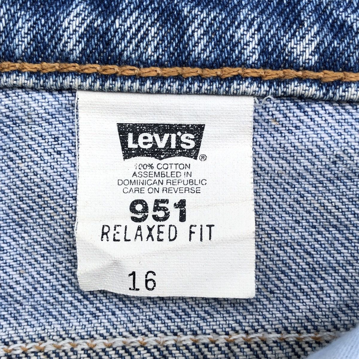 Levi's × Levi's Vintage Clothing Vtg levi's 36951 orange tab short denim pants Size US 34 / EU 50 - 6 Thumbnail