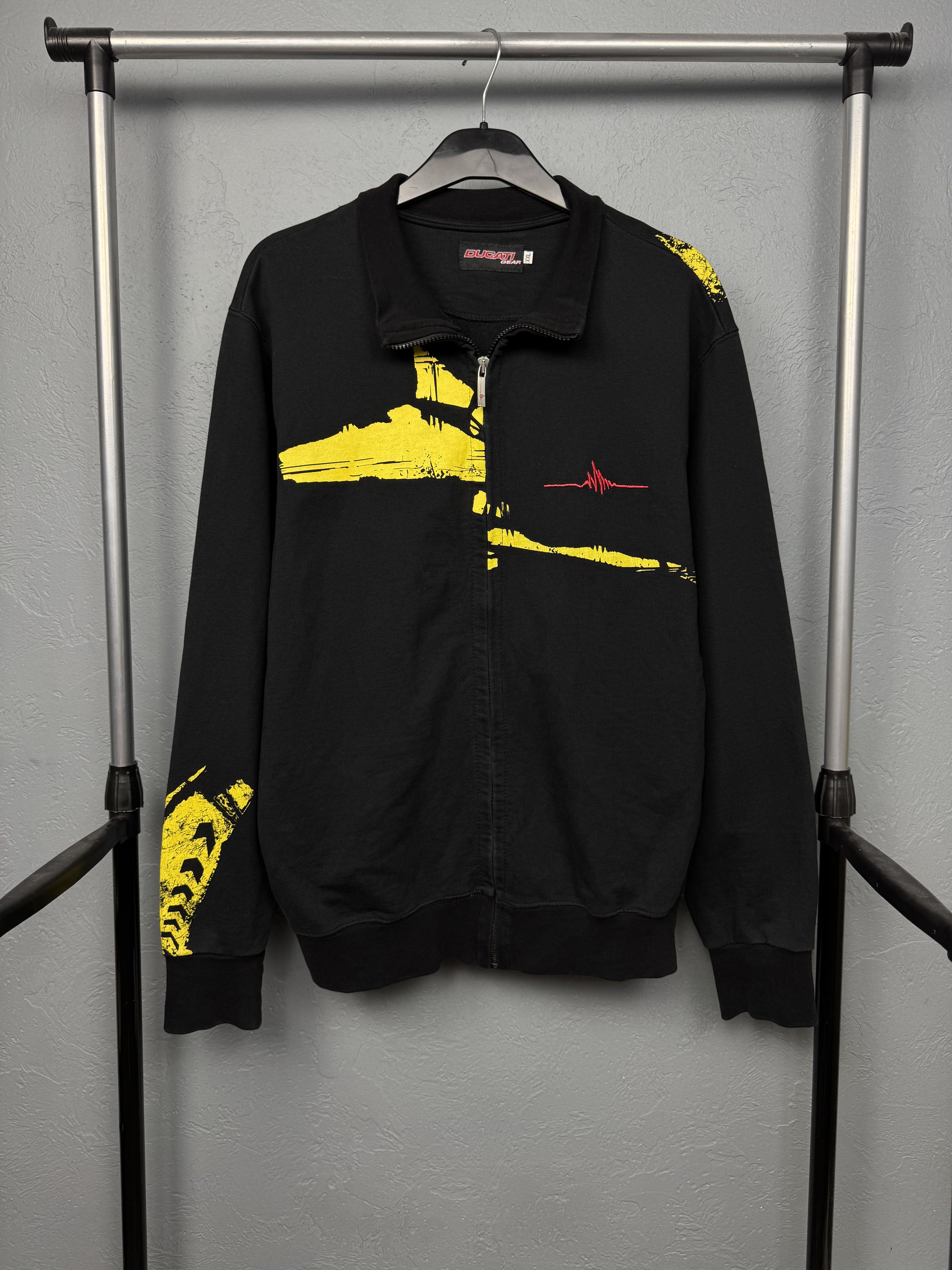 Ducati Ducati Racing Team Gear Vintage Mens Zip Sweatshirt Hoodie Size US XXL / EU 58 / 5 - 1 Thumbnail