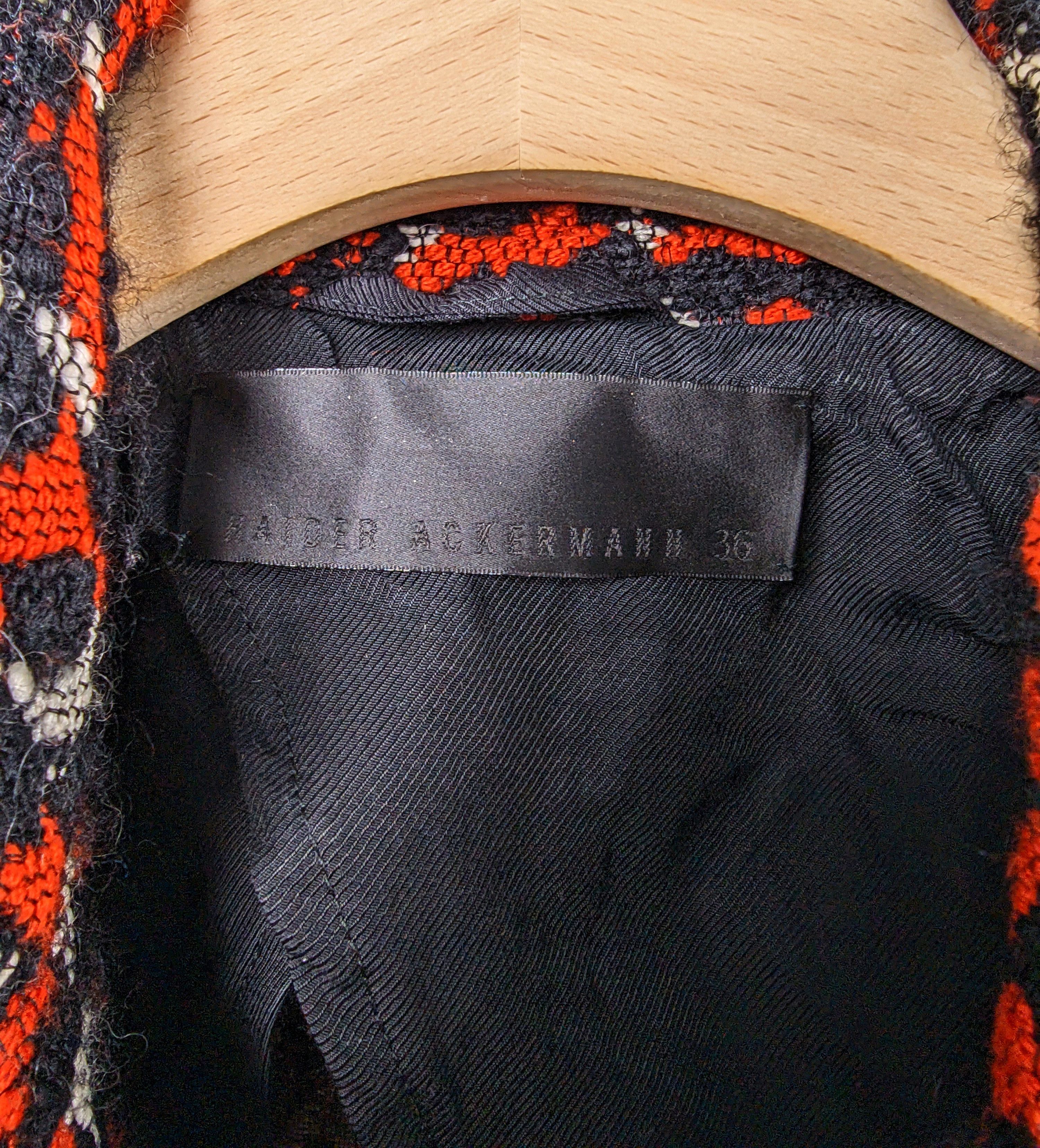 Haider Ackermann haider ackermann tweed coat Size S / US 4 / IT 40 - 4 Thumbnail