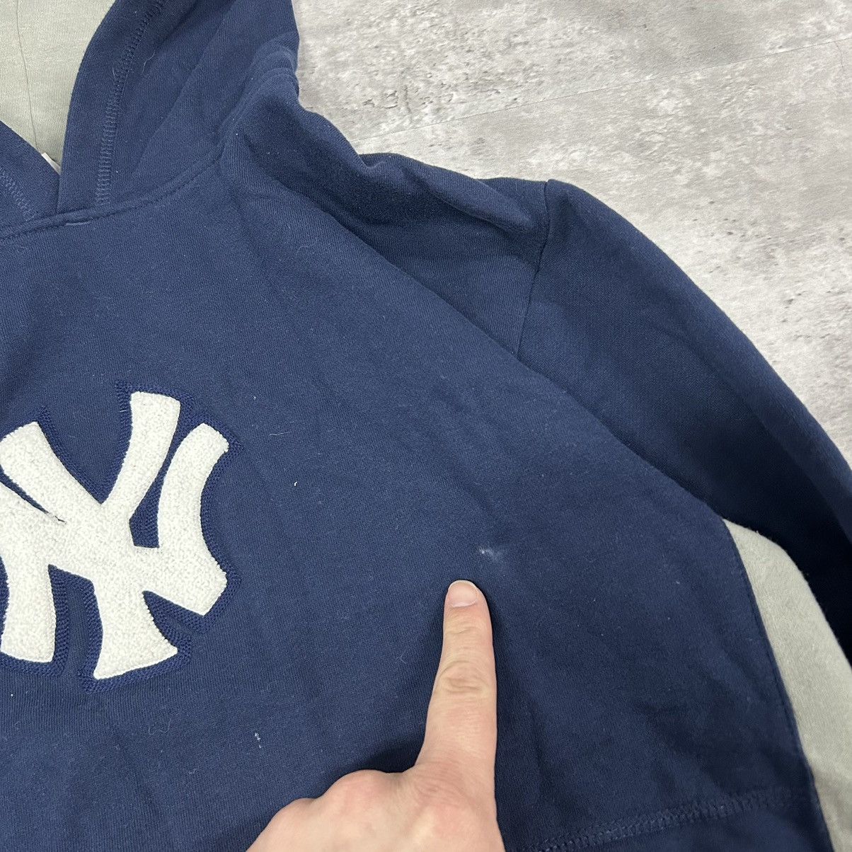 New York Yankees vintage New York Yankees hoodie size xl Size US XL / EU 56 / 4 - 3 Thumbnail