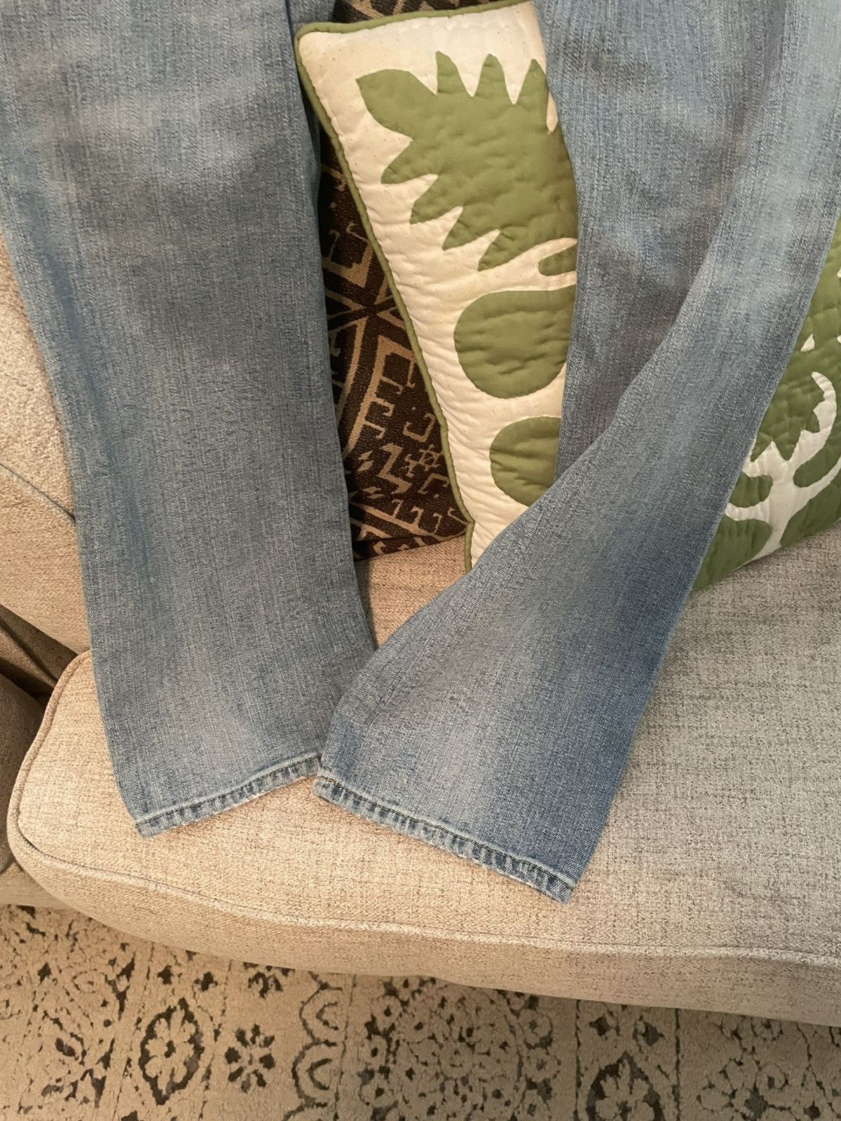 Polo Ralph Lauren 5 pocket washed denim Size US 35 - 7 Thumbnail