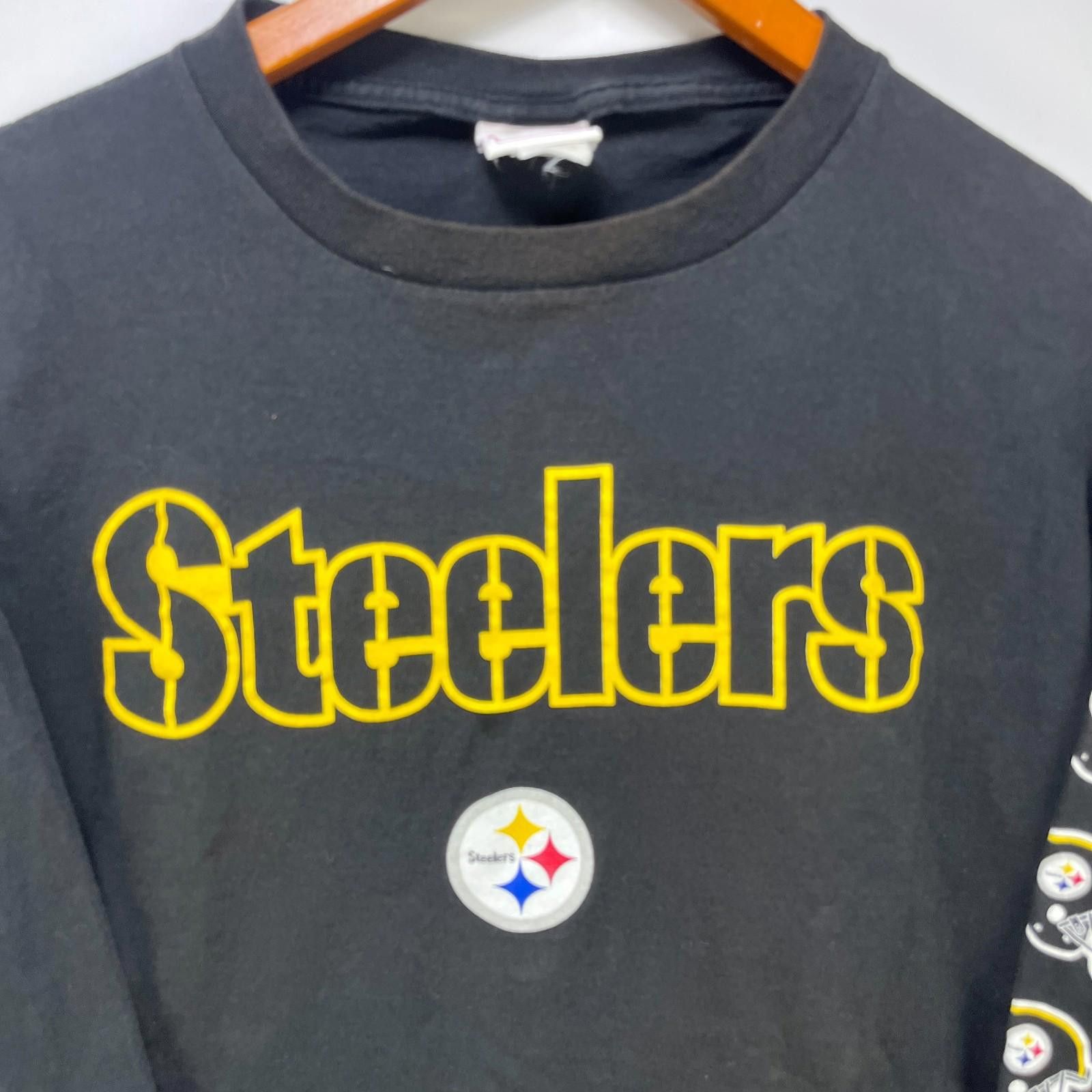 Other Vintage 90s Pittsburgh Steelers Long Sleeve Shirt Large Size ONE SIZE - 2 Thumbnail