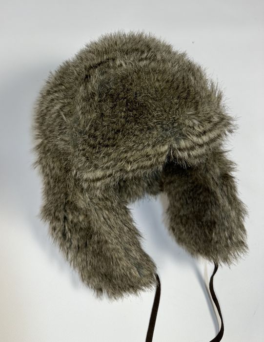 Archival Clothing Y2K Mohair Ushanka Hat Rare Streetwear Fur Fuzzy Alt ...