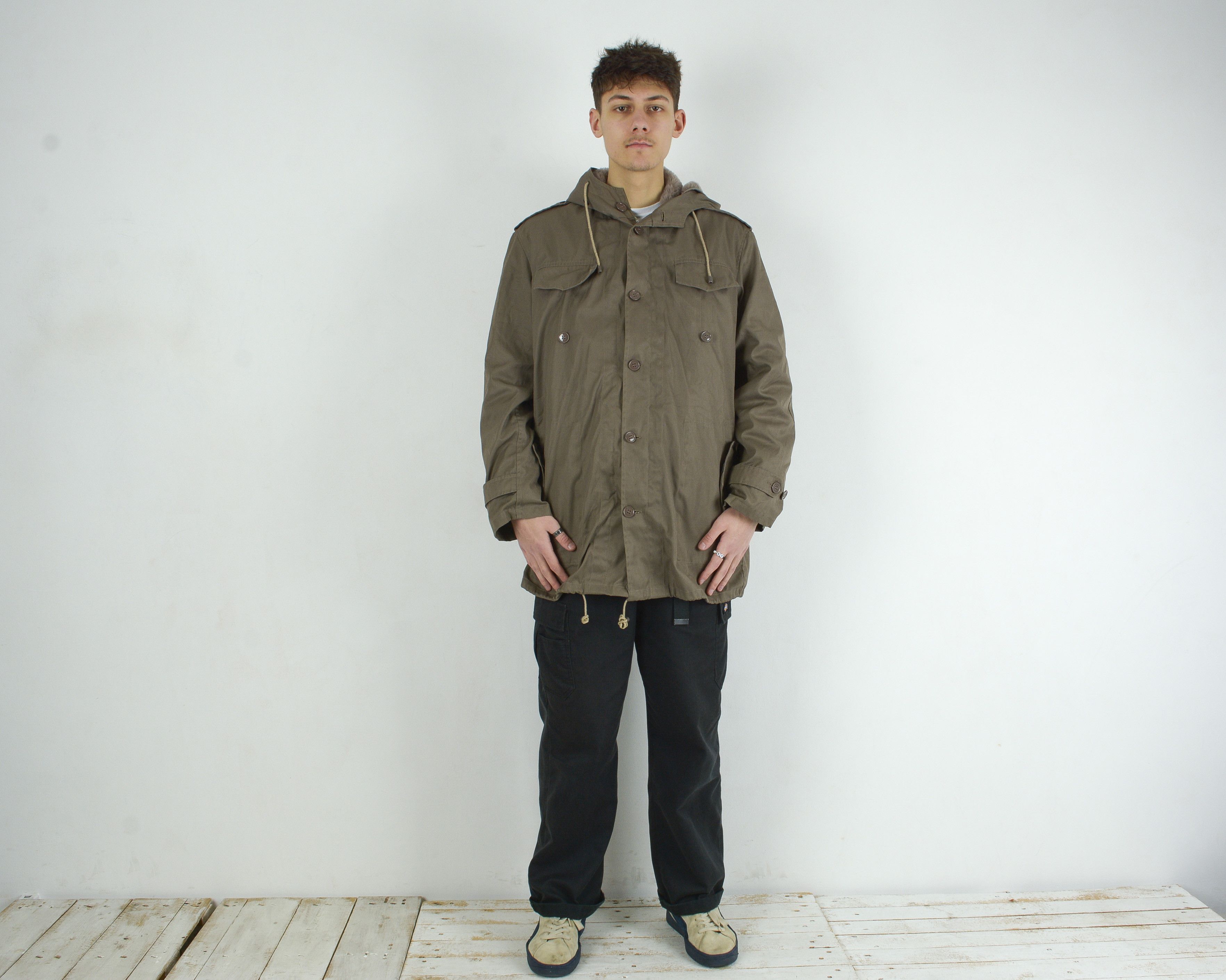 Other German Army Men 3XL Jacket Parka 2in1 Coat Faux Sherpa EU 58 Size US XXL / EU 58 / 5 - 2 Thumbnail