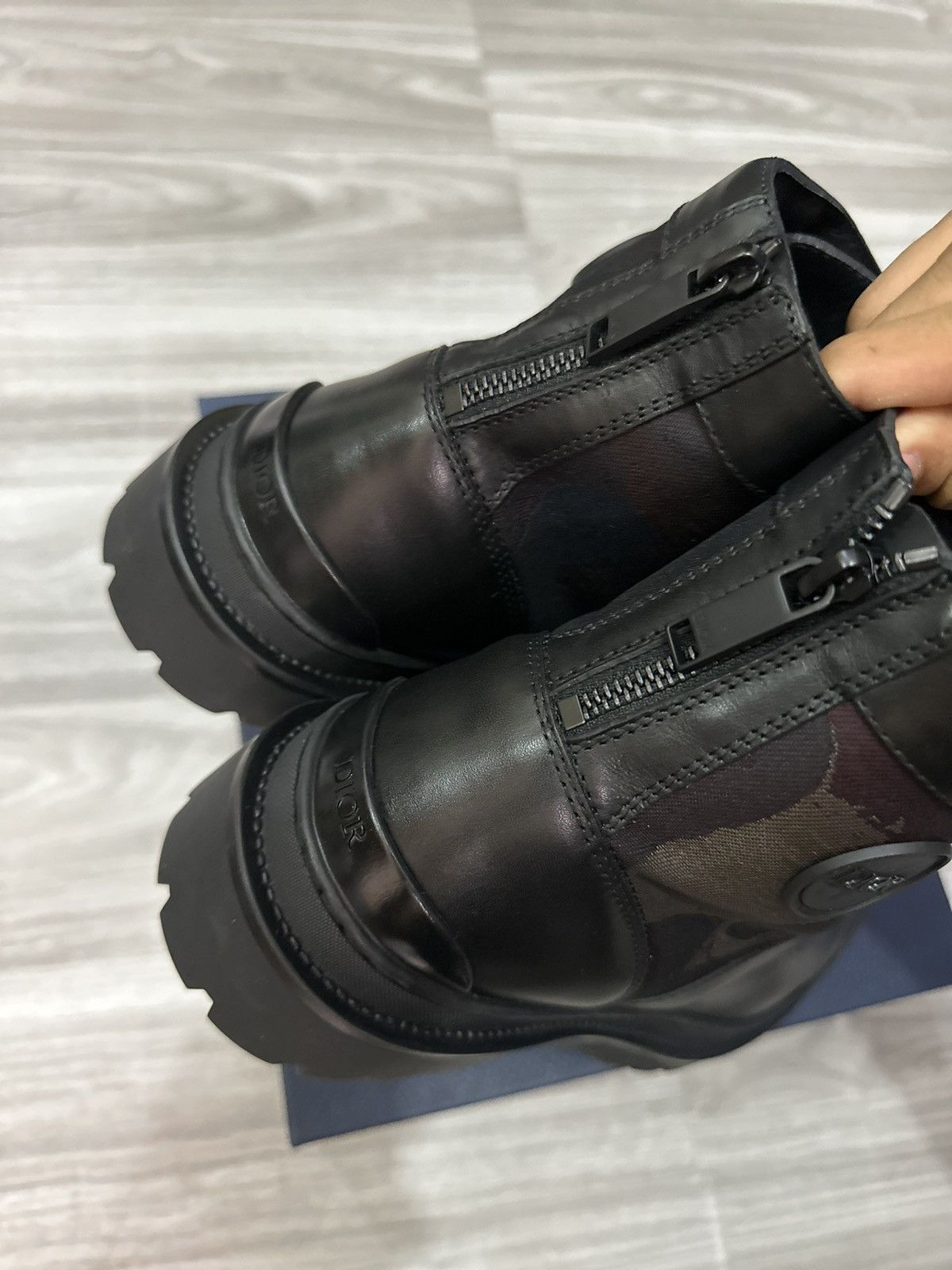 Dior Dior x Peter Doig Explorer Boots NEW Size US 11.5 / EU 44-45 - 3 Thumbnail