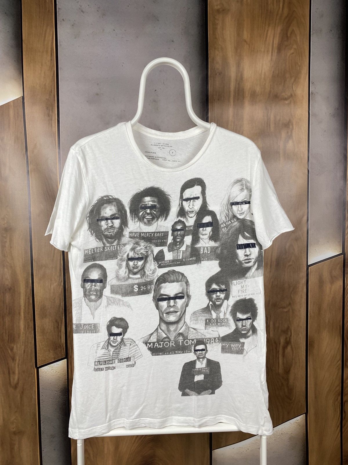 Allsaints 🎰Vintage T-Shirt Allsaints Mafia Pristupna Group Logo Tee🎰 Size US S / EU 44-46 / 1 - 1 Thumbnail