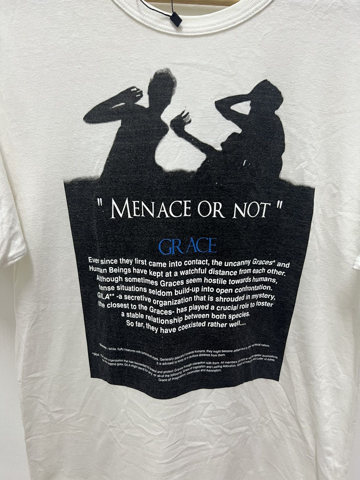 Undercover Undercover Menace Or Not Shirt Made In Japan Size US M / EU 48-50 / 2 - 3 Thumbnail