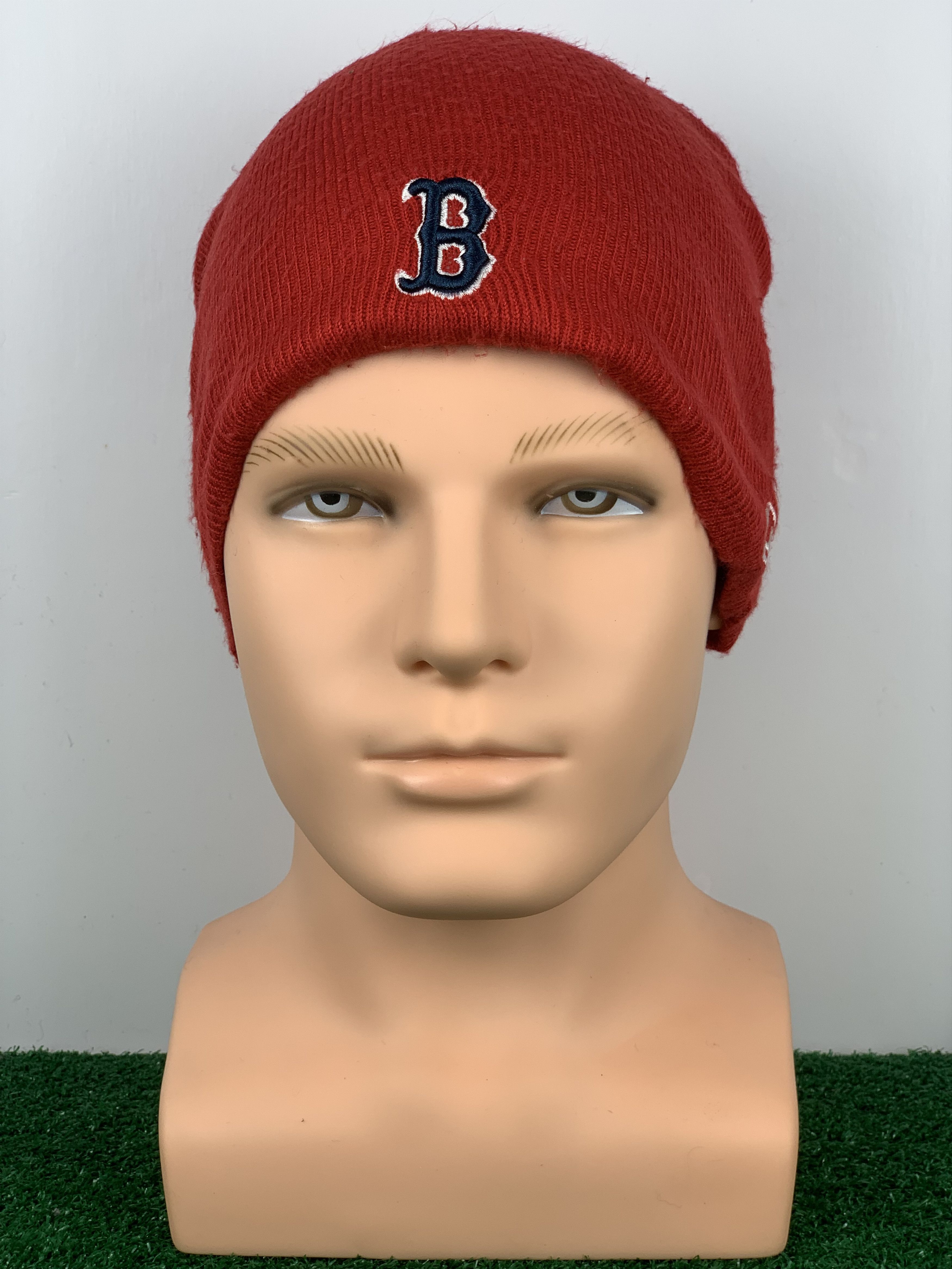 MLB NEW ERA BOSTON RED SOCK MLB KNIT BEANIE HAT BA0027 Size ONE SIZE - 4 Thumbnail