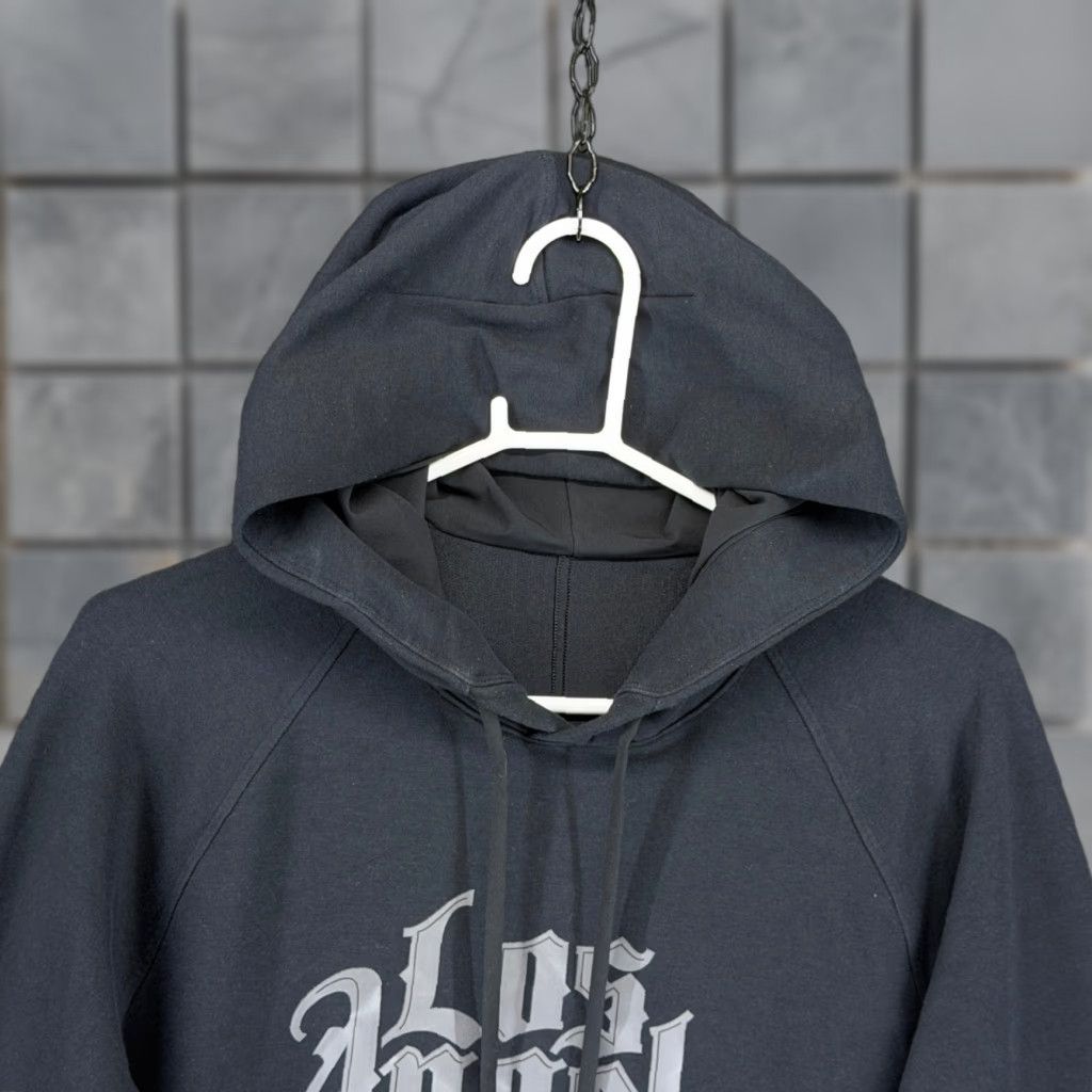Lululemon Lululemon City Sweat Pullover Hoodie Black Mens L Graphic Los Angeles Logo Pocket Size US L / EU 52-54 / 3 - 1 Thumbnail