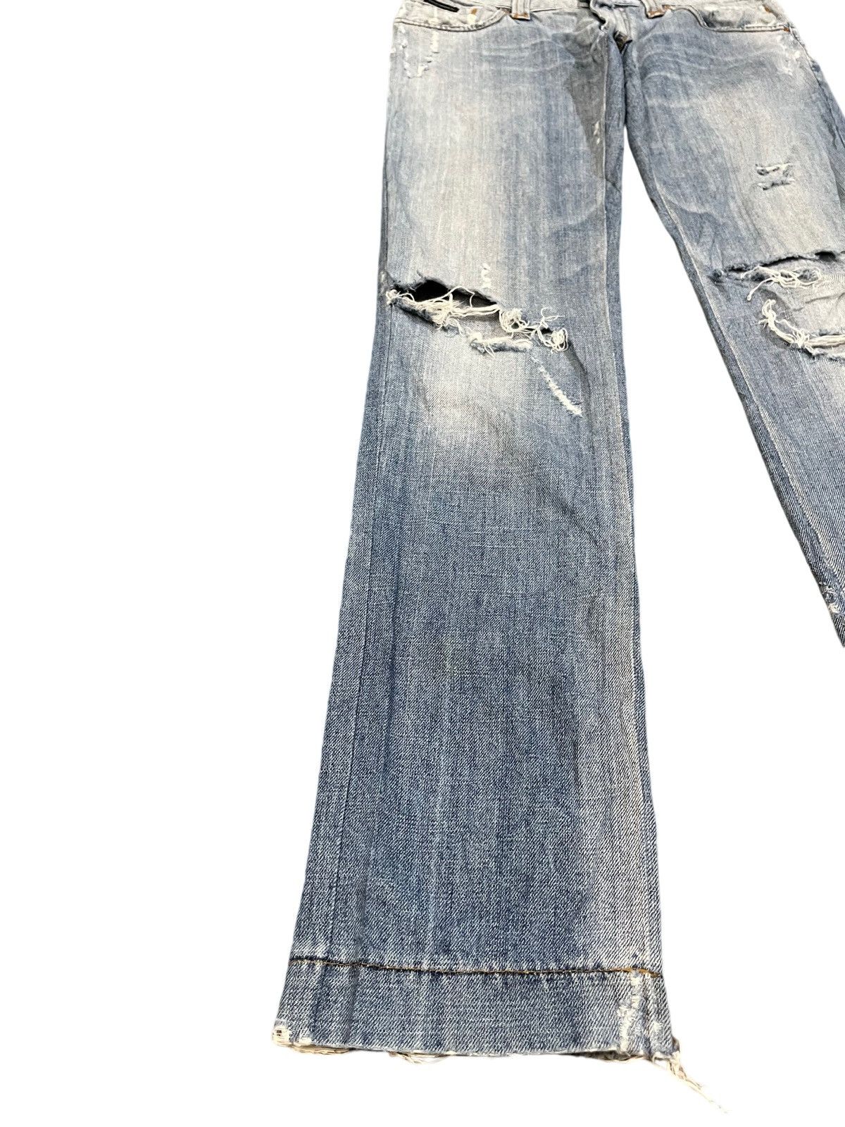 Dolce & Gabbana Vintage Dolce&Gabbana Distressed Denim Size US 31 - 4 Thumbnail