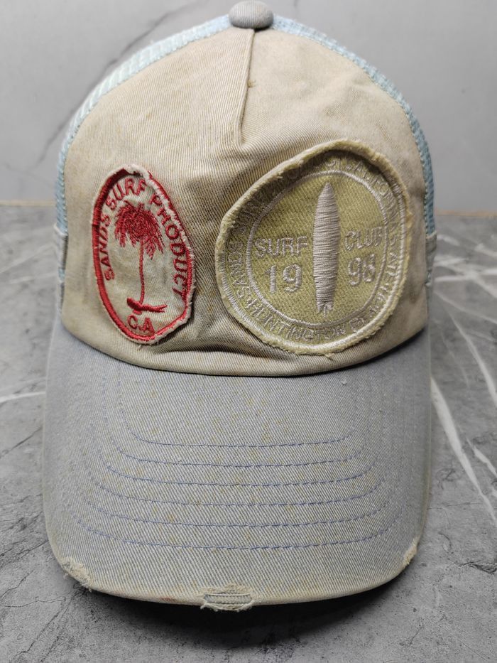 Vintage Vintage Sands Surf Distressed Style Trucker Hat Cap Size ONE SIZE - 2 Thumbnail