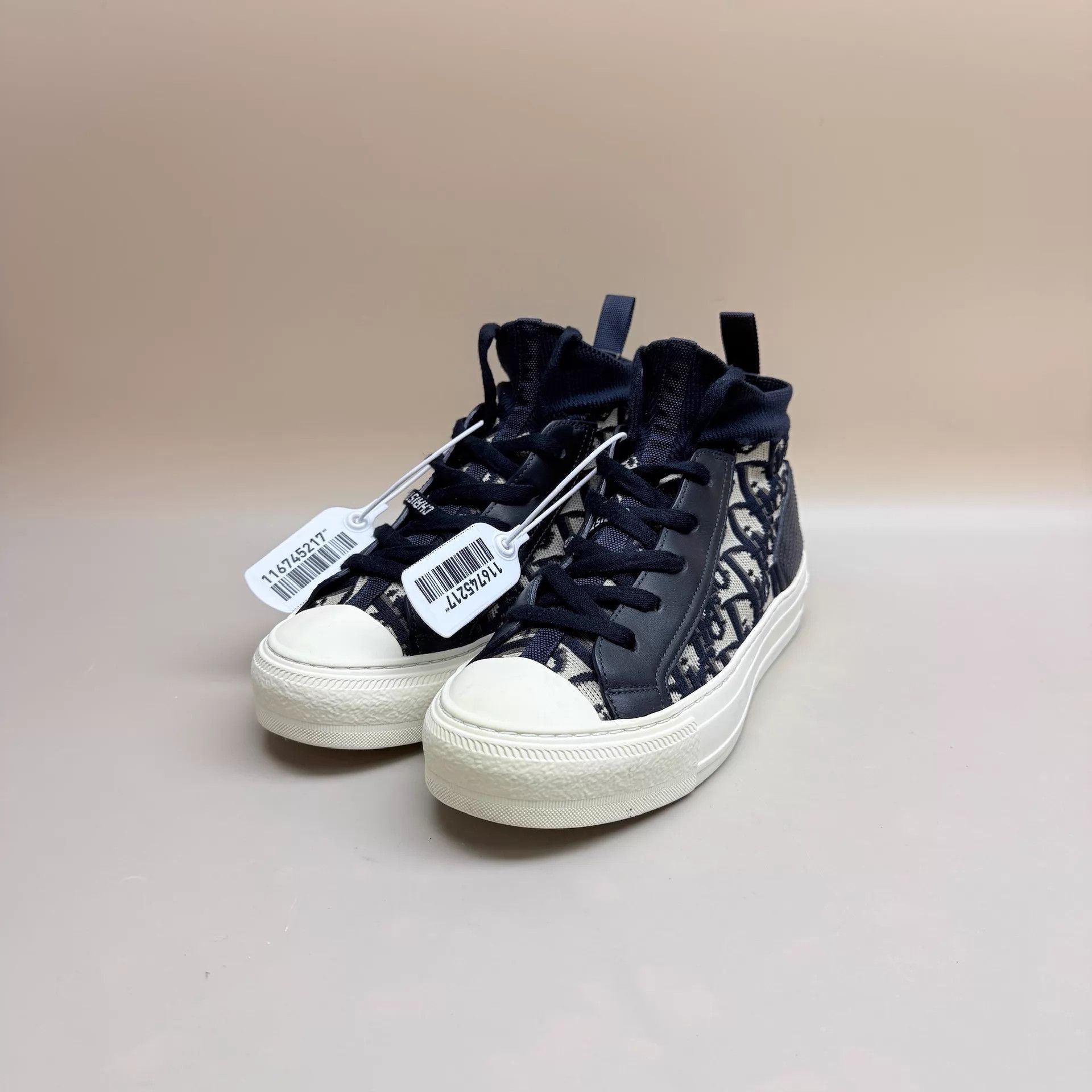 Dior Dior DR Embroidered Allover Print Sneaker 35 99 New Size US 4.5 / IT 34.5 - 1 Thumbnail