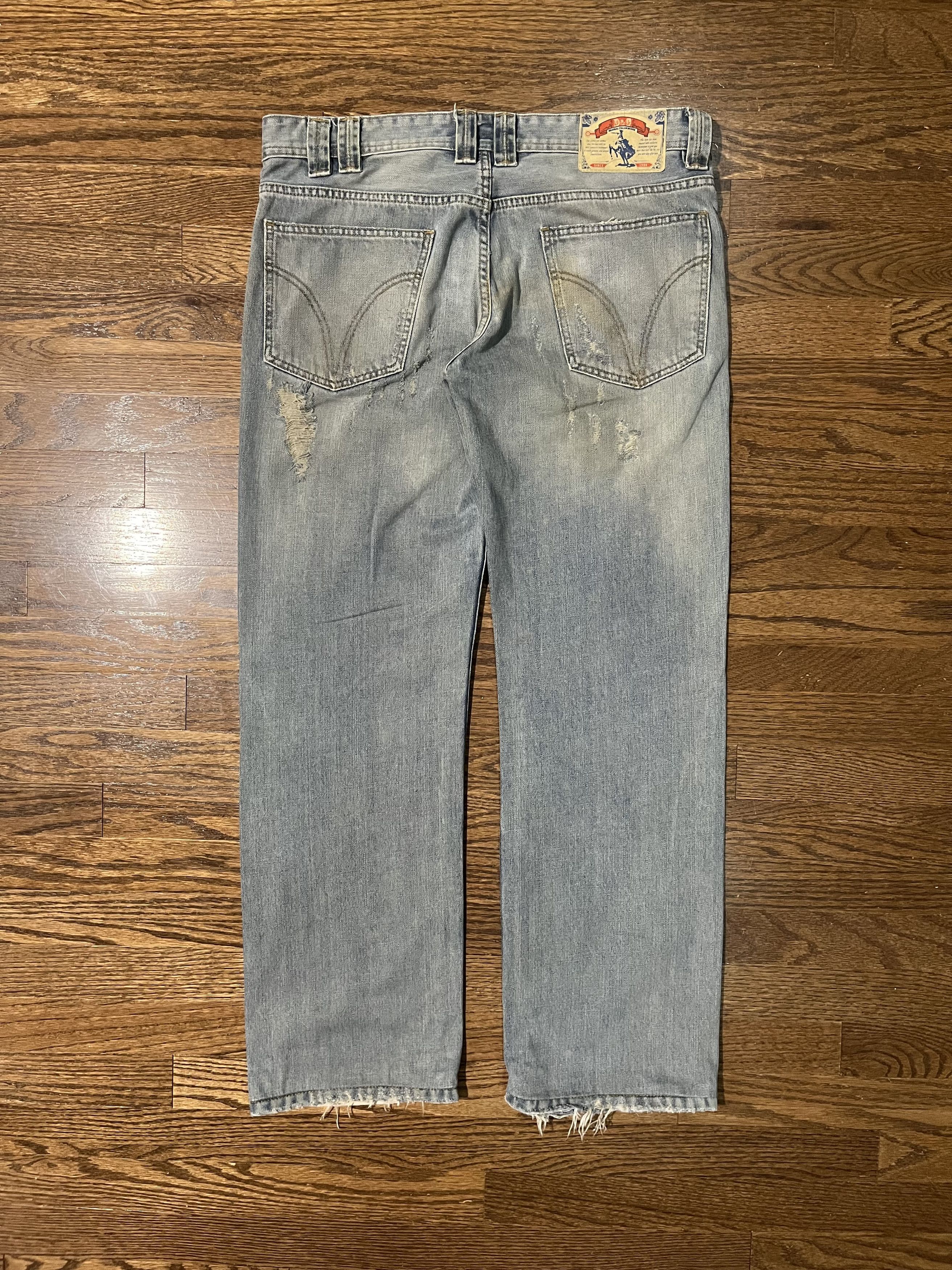Dolce & Gabbana Dolce & Gabbana Undone Double Layered Jeans Size US 35 - 7 Thumbnail