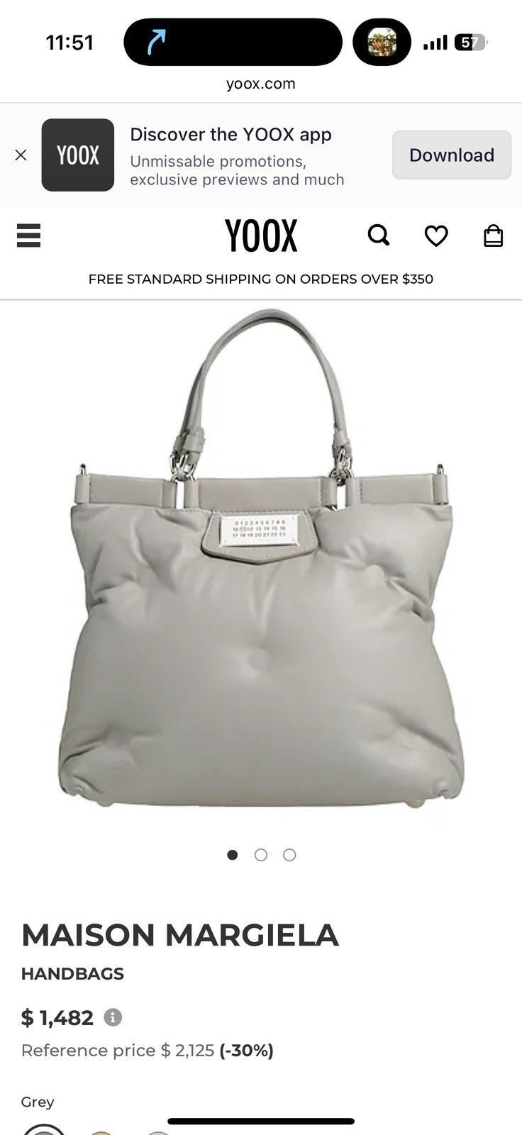 Maison Margiela Maison Margiela Glam Slam Size ONE SIZE - 4 Thumbnail