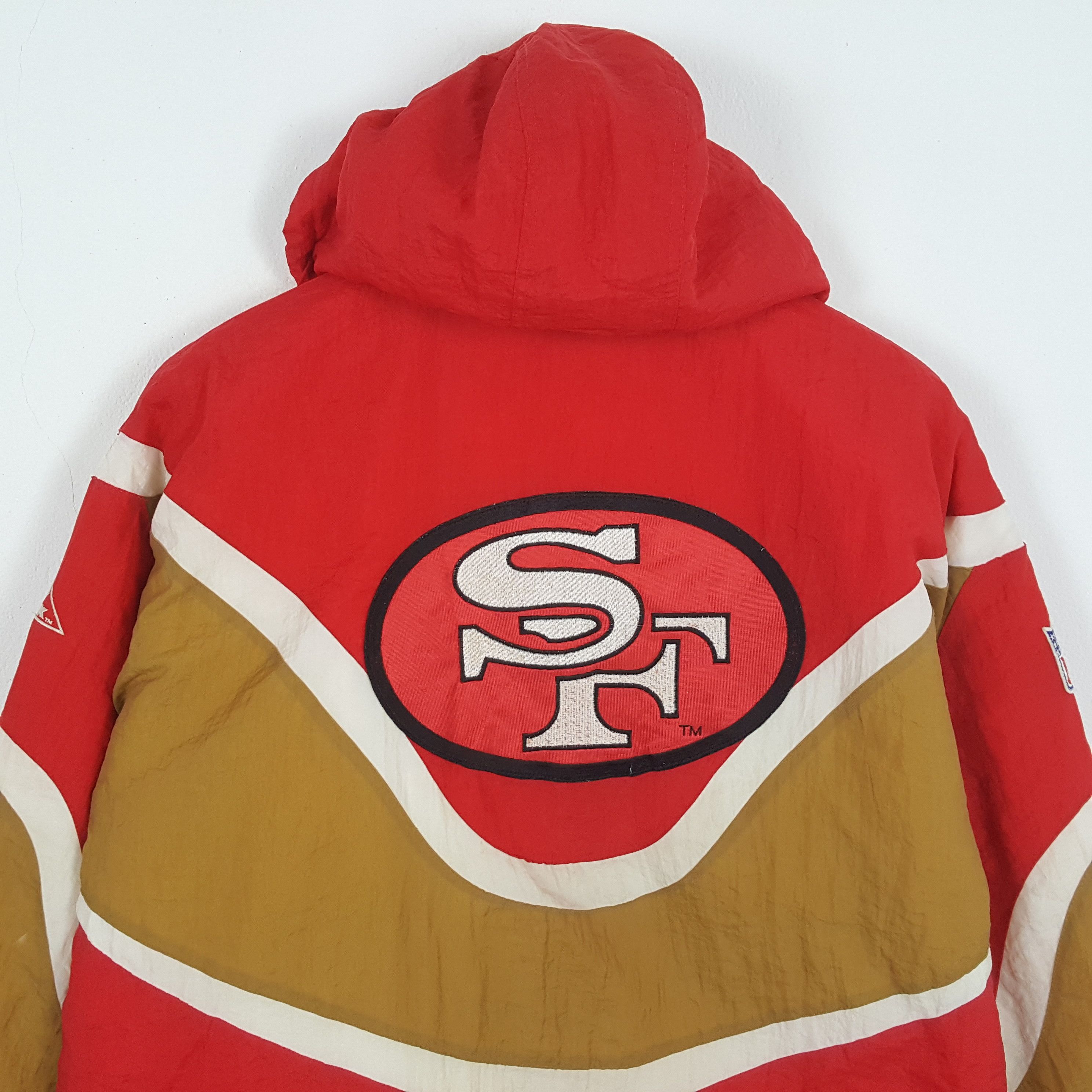 NFL × Vintage Vintage SAN FRANCISCO 49ERS American NFL Jacket Size US XXL / EU 58 / 5 - 2 Thumbnail