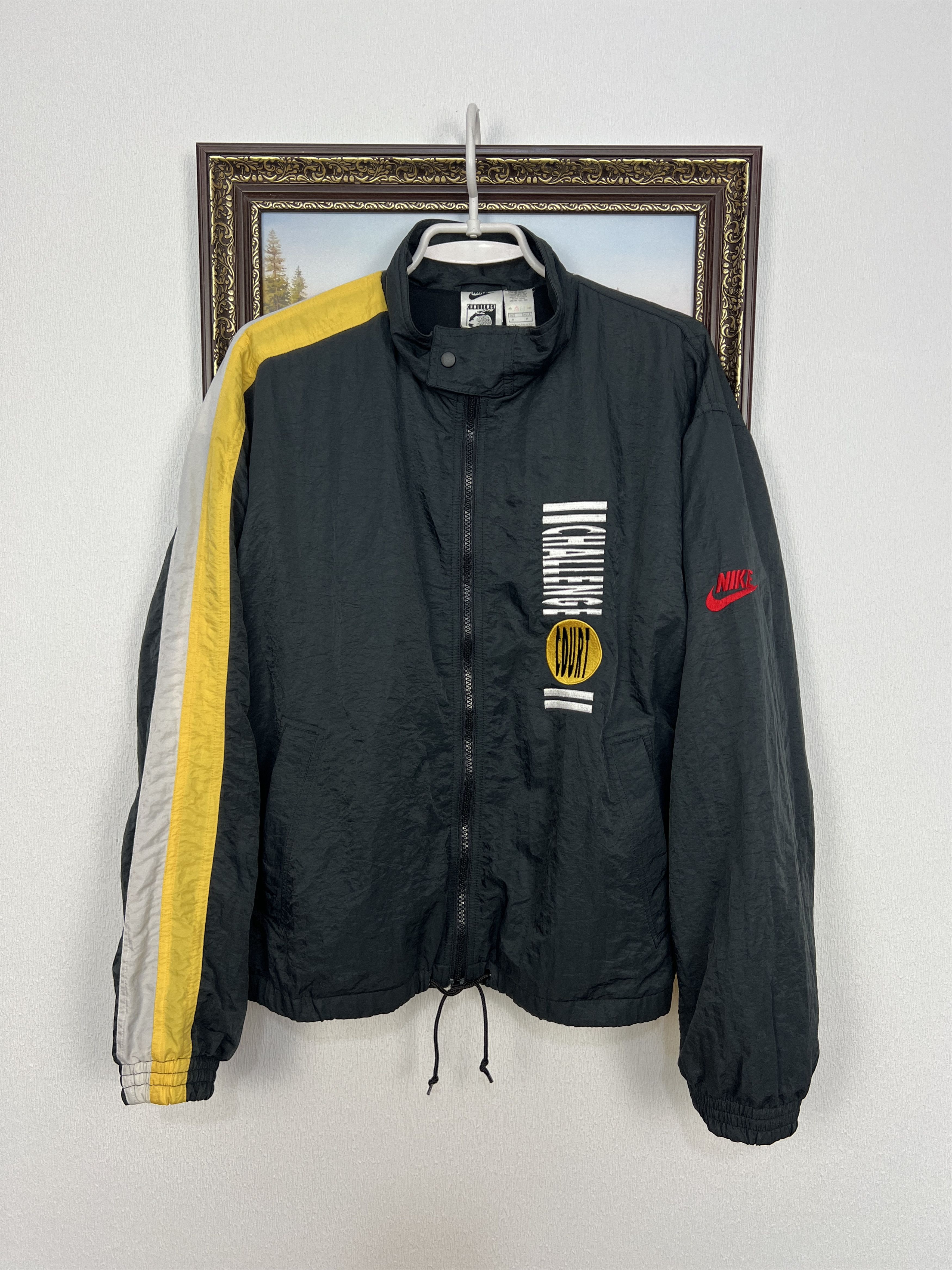 Nike Vintage 90's Nike Challenge Court Andre Agassi Jacket Size US M / EU 48-50 / 2 - 3 Thumbnail