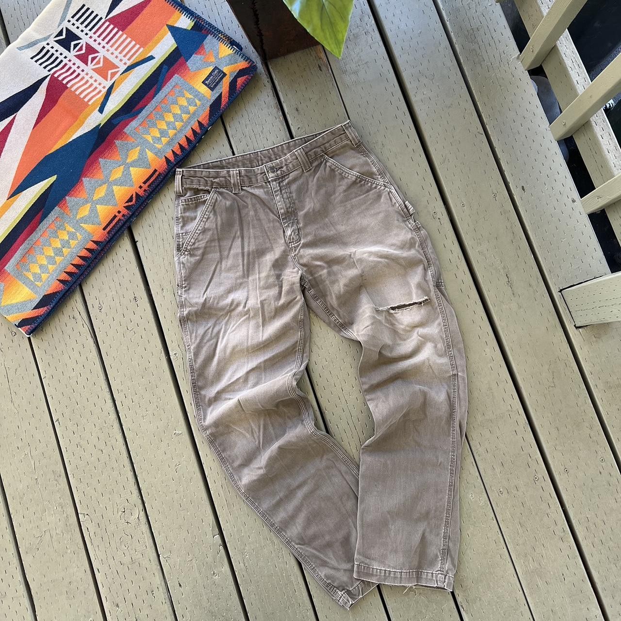 Carhartt Carhartt Pants Men’s 34x32 Relaxed Carpenter Workwear brown Size US 34 / EU 50 - 4 Thumbnail