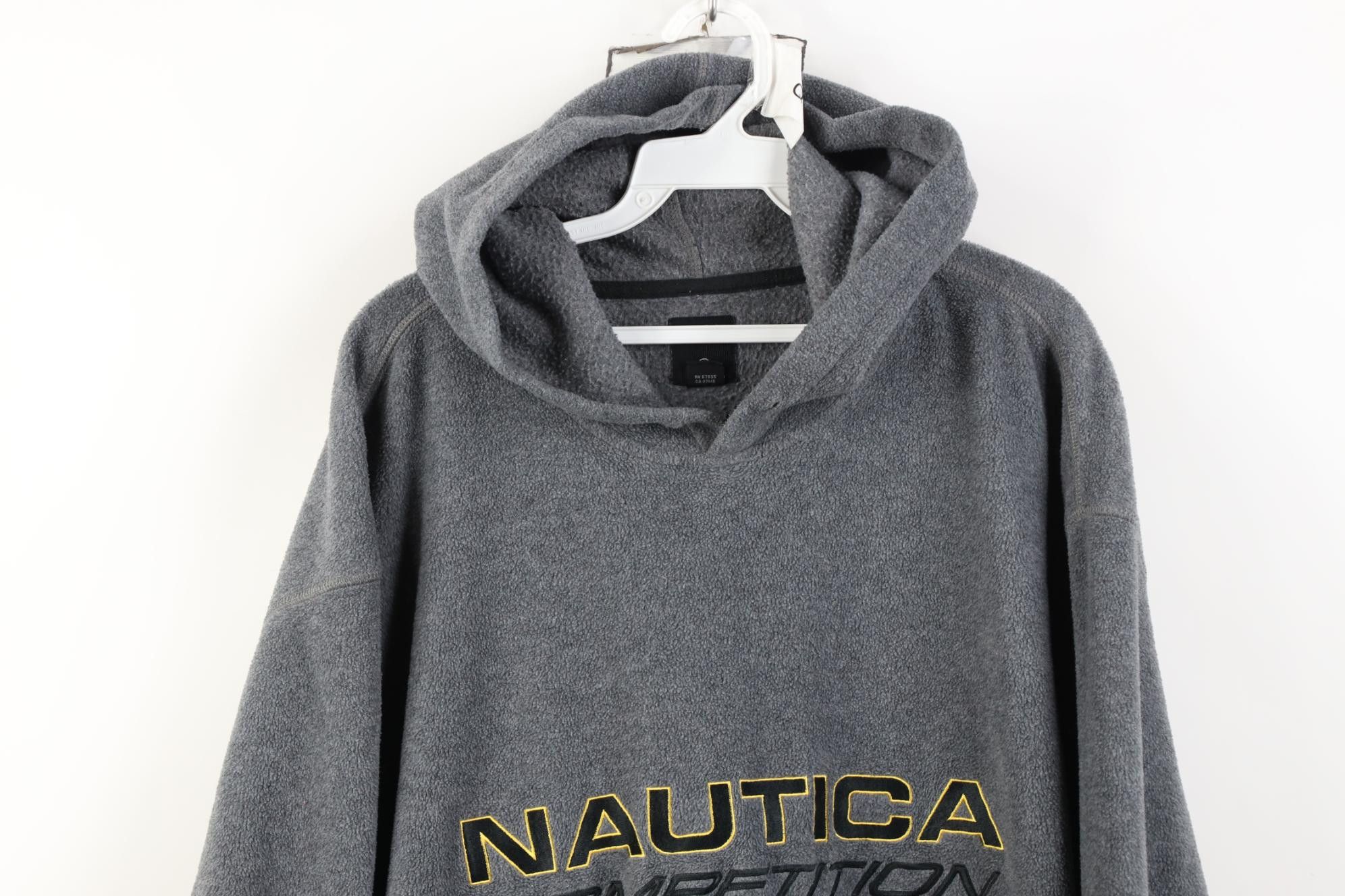 Nautica Vintage 90s Nautica Competition Hoodie Sweatshirt Gray Size US XXL / EU 58 / 5 - 2 Thumbnail