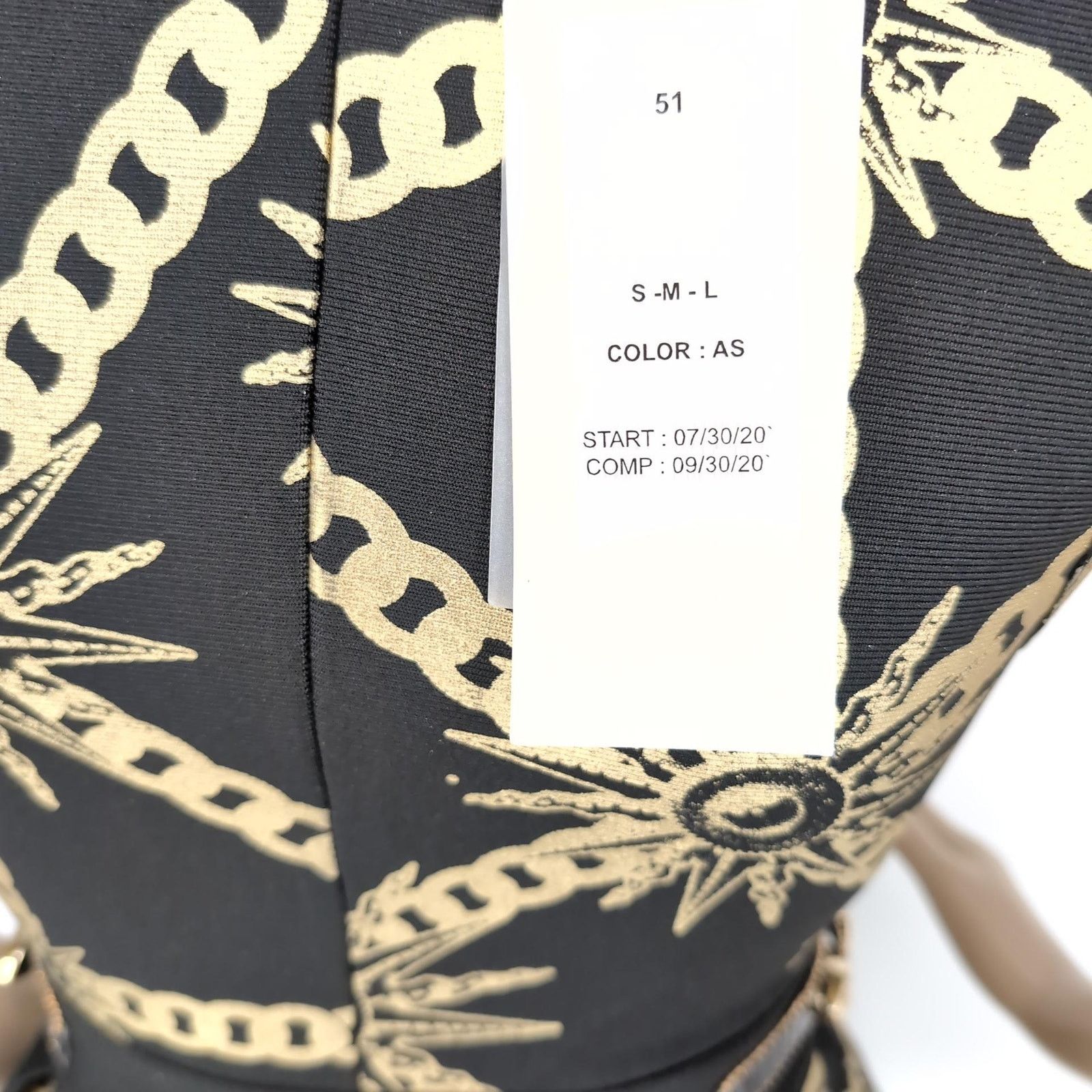 Other Barok Paris NJ Couture NWT Black Gold Sleeveless Dress Sz S Size S / US 4 / IT 40 - 12 Thumbnail