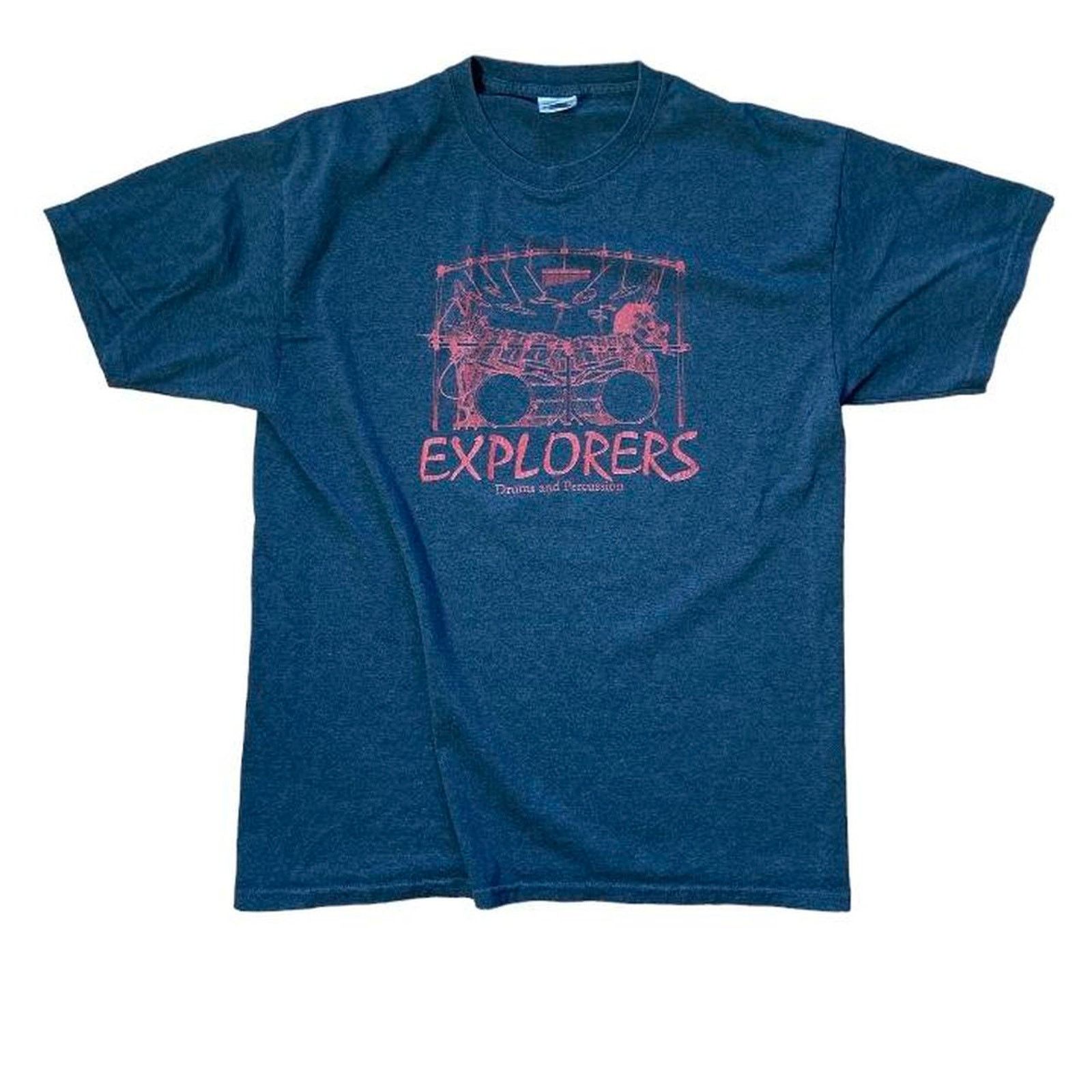 Gildan Explorers drum kit shirt gildan Size US L / EU 52-54 / 3 - 1 Thumbnail