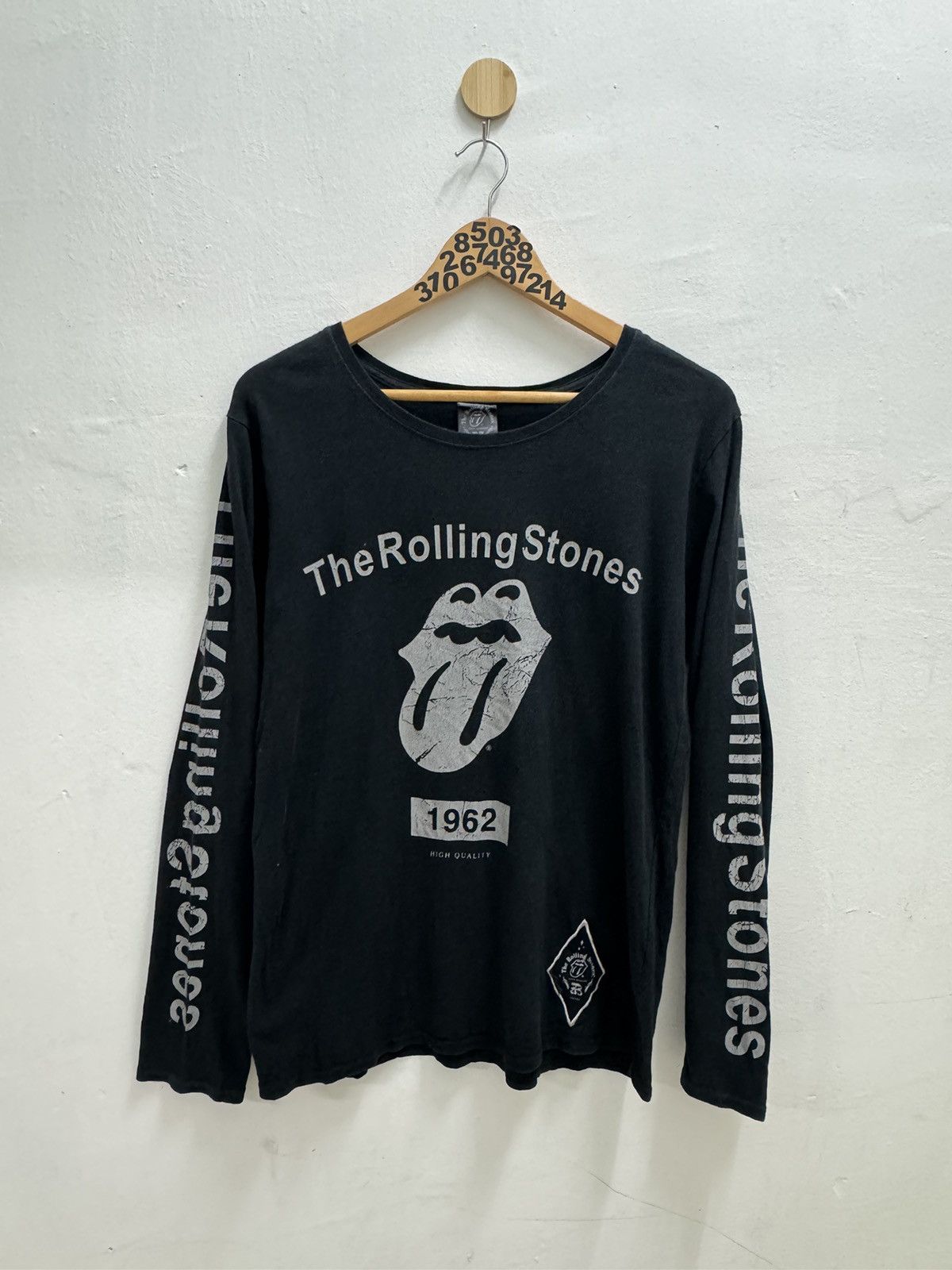 Band Tees × Vintage Vintage The Rolling Stones 2011 Tour Long Sleeve Tee Size US S / EU 44-46 / 1 - 1 Thumbnail
