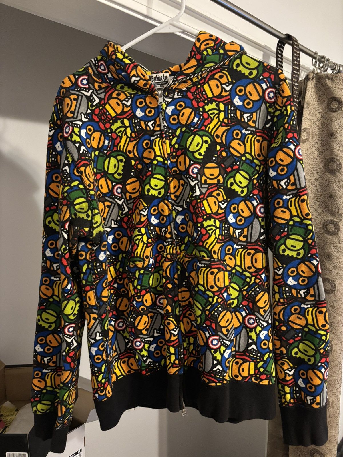 Bape Baby milo marvel comics full zip Size US L / EU 52-54 / 3 - 2 Thumbnail