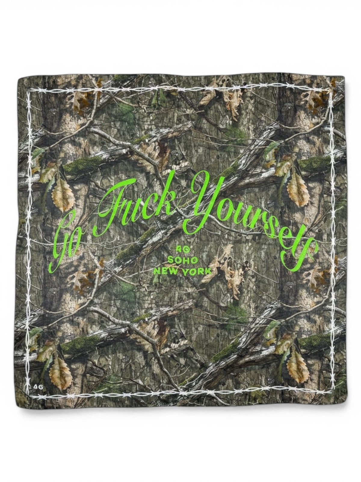 4GSELLER 4GSELLER Fuck Real Tree Camo Silk Bandana Size ONE SIZE - 1 Thumbnail