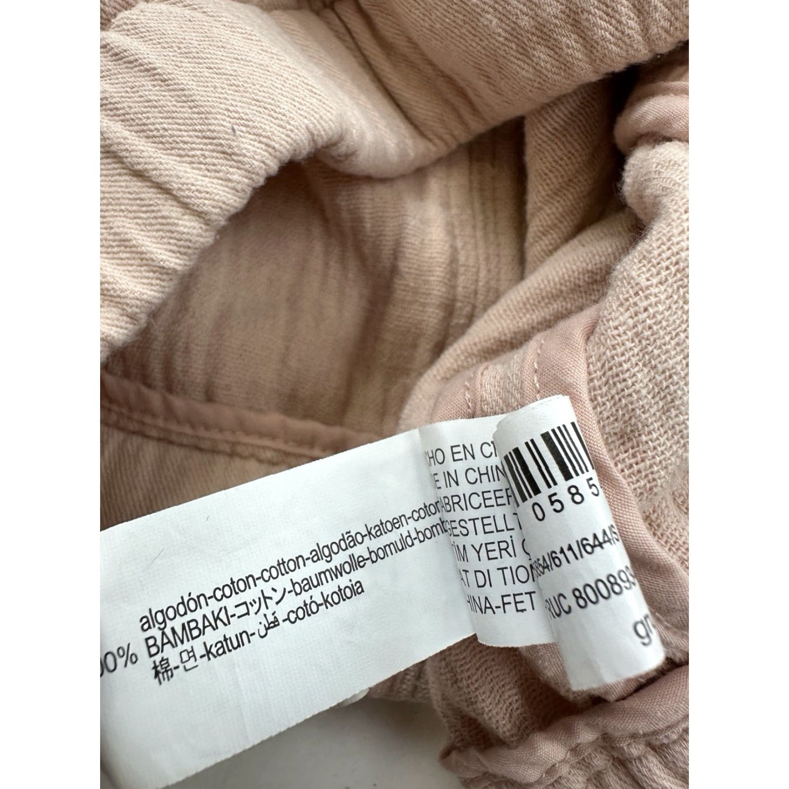 Zara Zara Jacket Womens Small Light Pink Sleeveless Full Zip Cotton Shirt Womens Small Pink Modern Artsy Outdoor Classic 90s Retro Jacket Ladies Women Size S / US 4 / IT 40 - 4 Thumbnail
