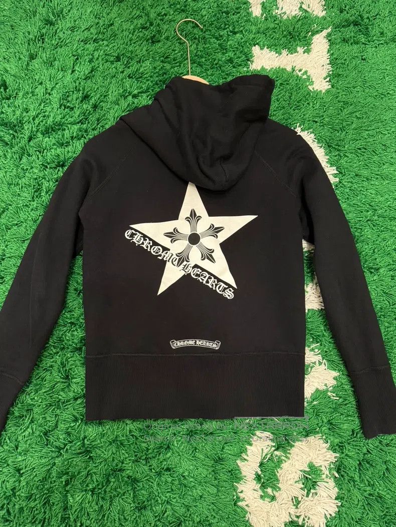 Chrome Hearts CHROME HEARTS Size M Black limited pentagram zipper jacket Size US M / EU 48-50 / 2 - 6 Thumbnail