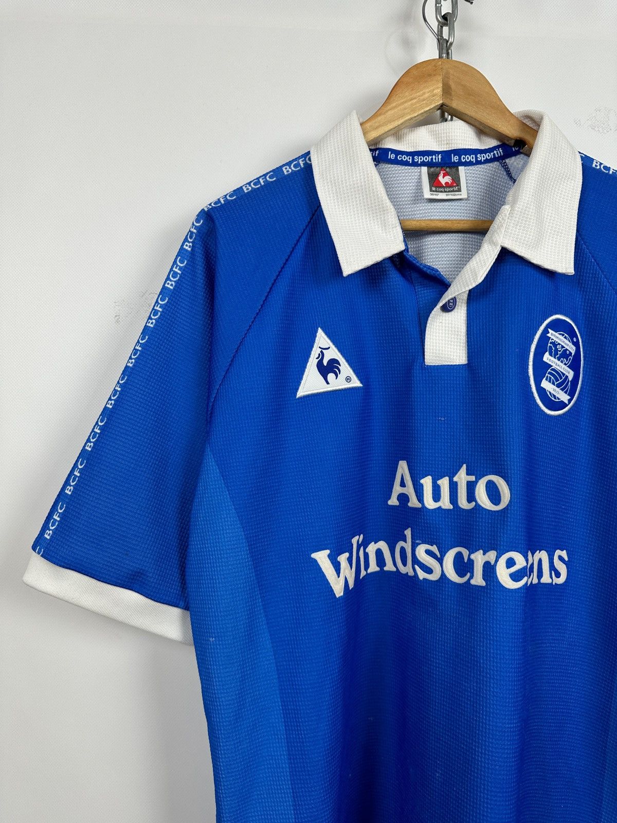 Le Coq Sportif 1998/99 Le Coq Sportif Birmingham City Vintage Soccer Jersey Size US L / EU 52-54 / 3 - 5 Thumbnail