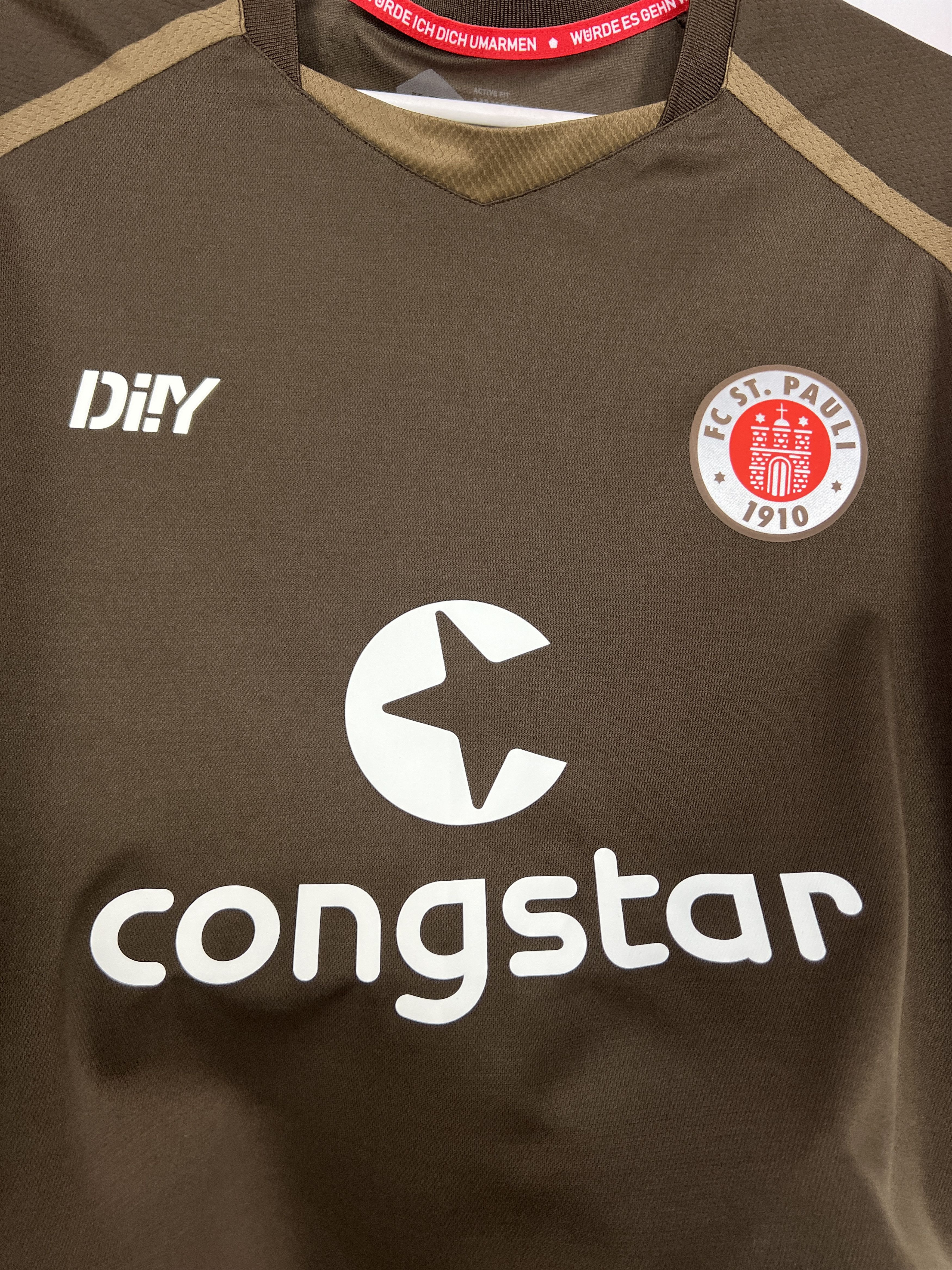 Vintage St Pauli football shirt Soccer #14 Amenyido Tee Hype Size US L / EU 52-54 / 3 - 5 Thumbnail