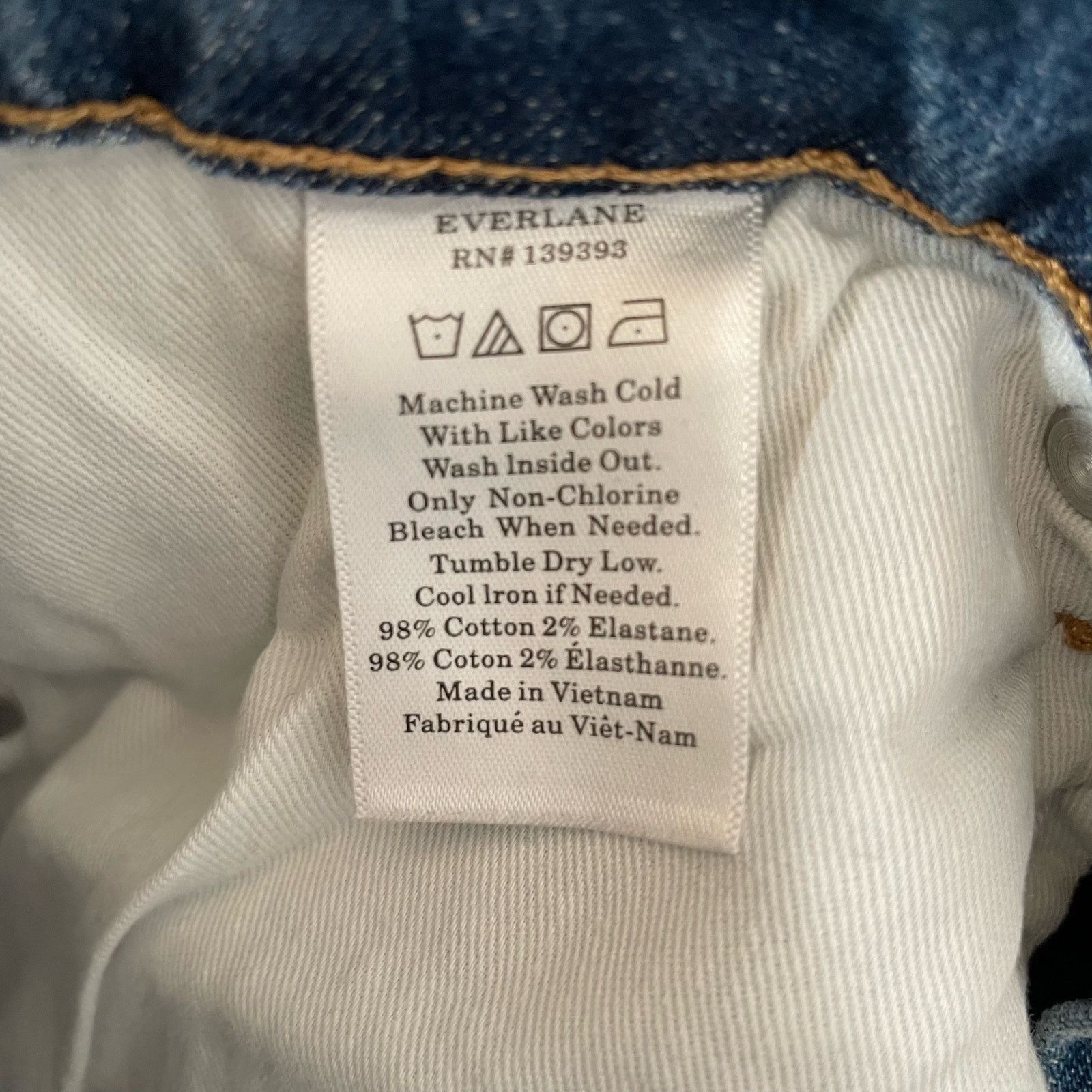 Everlane Everlane Skinny Jeans 26R Womens Casual Denim High Rise Size 26" / US 2 / IT 38 - 5 Thumbnail