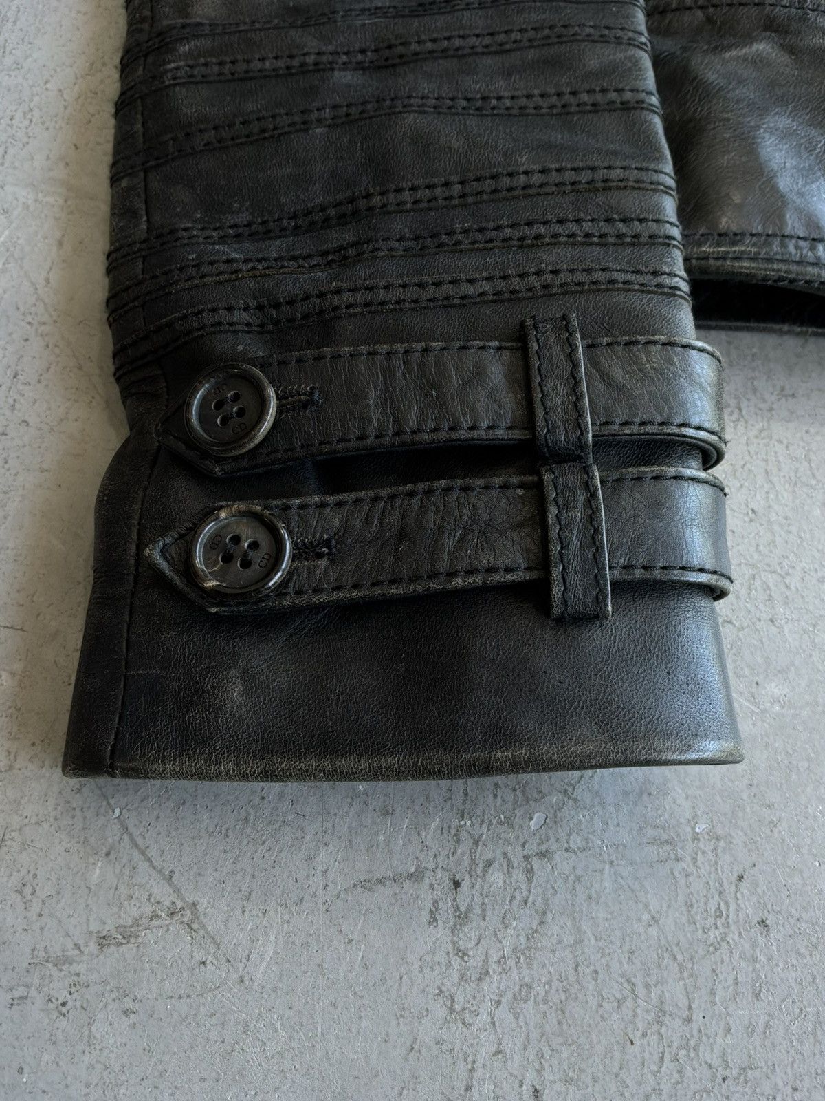 Dior AW03 Dior - Hedi Slimane - Luster Leather Jacket Size US S / EU 44-46 / 1 - 7 Thumbnail