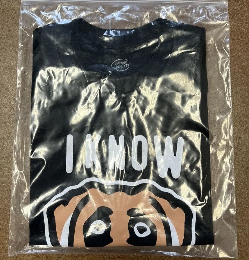 Nigo Victor Victor x Nigo ”I know Nigo” Men’s Logo T L Size US L / EU 52-54 / 3 - 2 Thumbnail