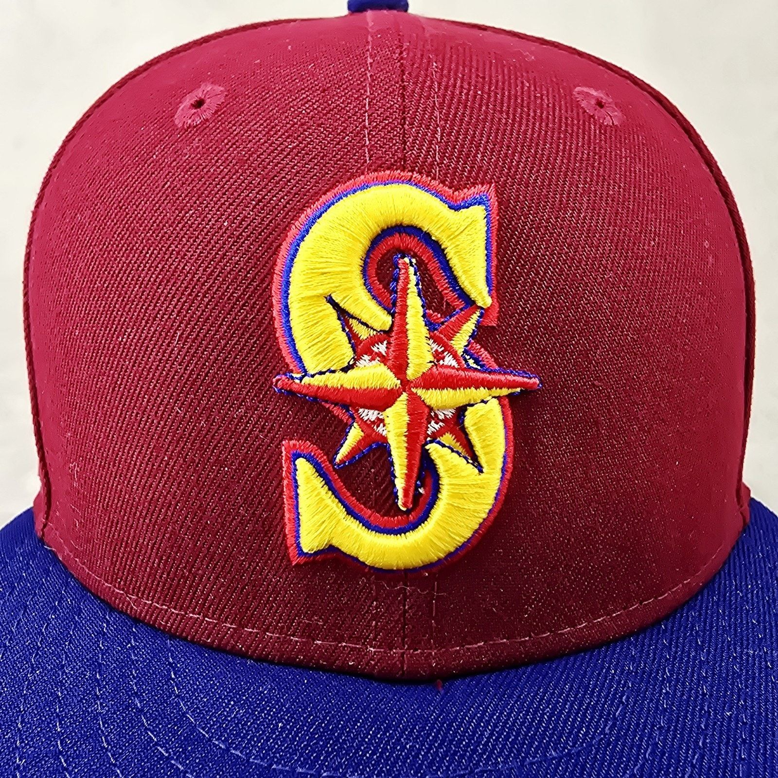 New Era Seattle Mariners New Era 59fifty Hat Sz 7 1/8 Fitted 30th Size ONE SIZE - 2 Thumbnail
